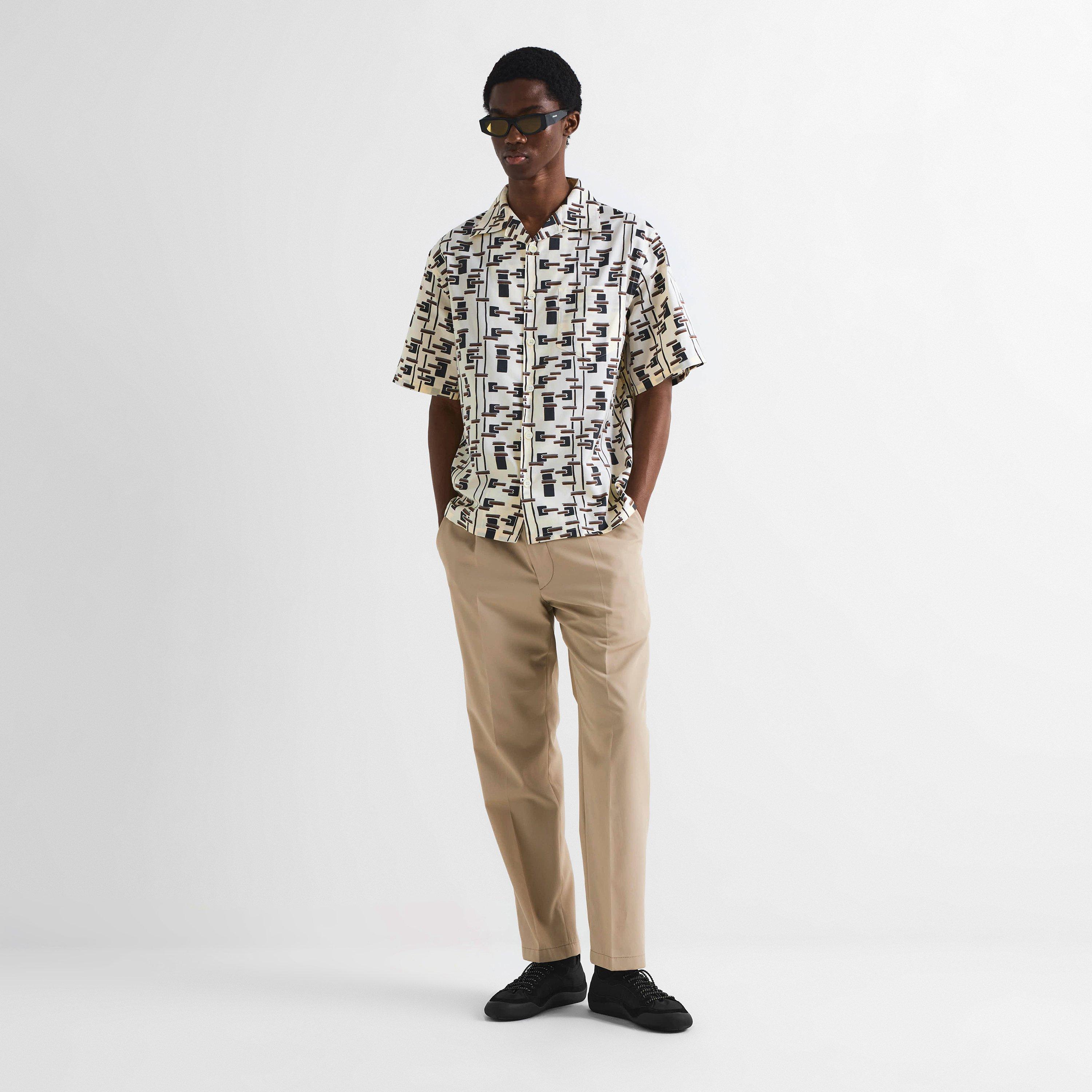 Black/Yellow - Prada - Men's Shield Sunglasses - 6