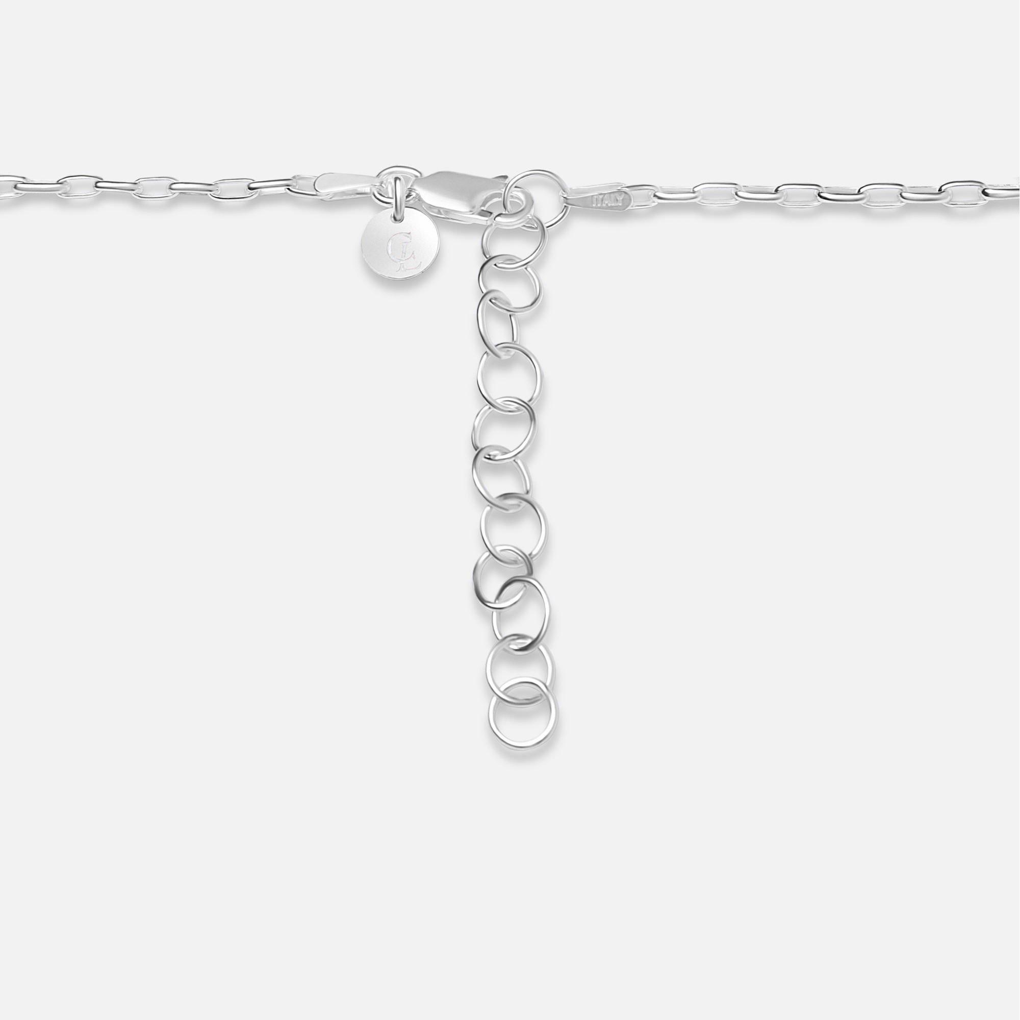 Silver - Common Lines - Cable Bracelet - 2
