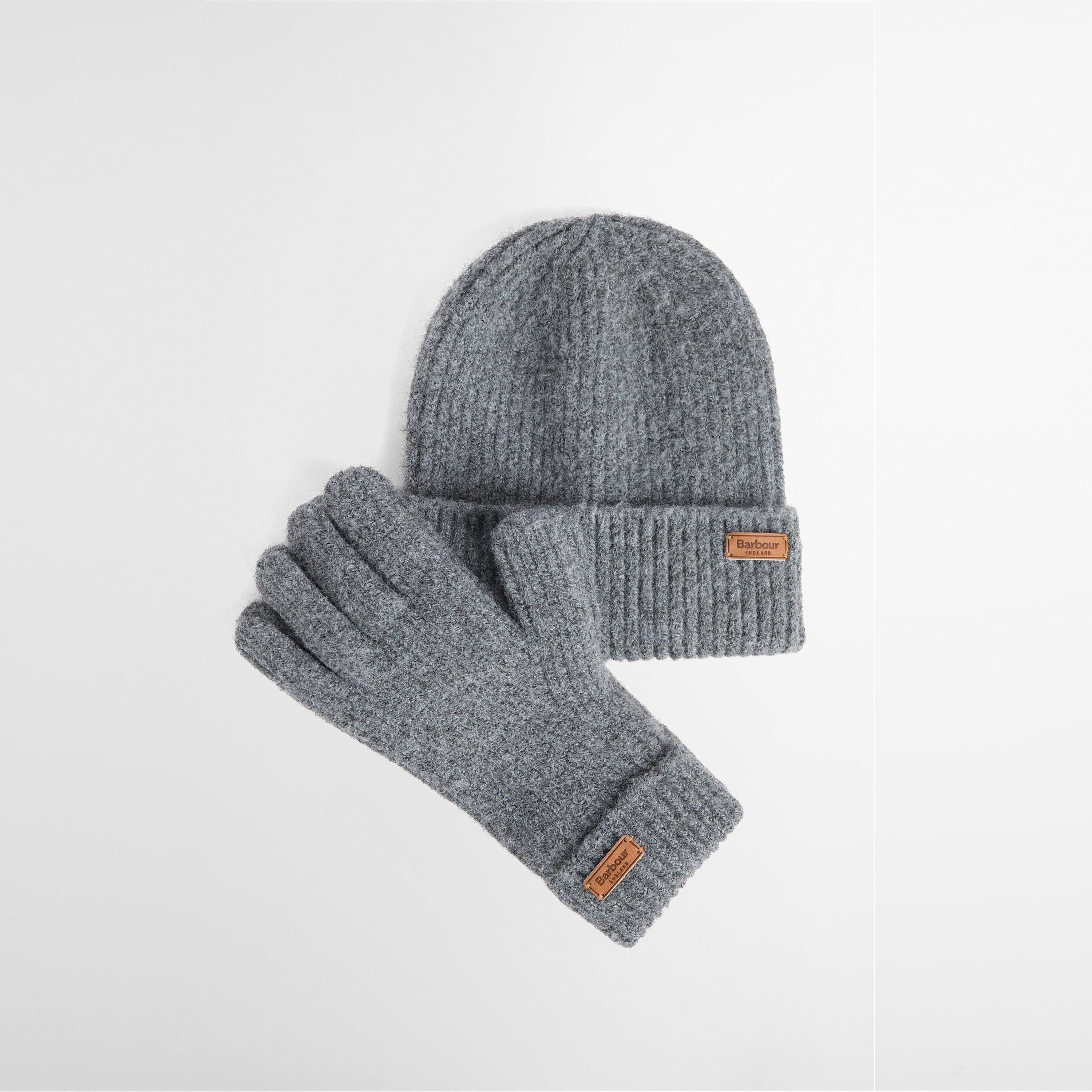 Barbour Women's Pendle Gloves - Mid Grey Aw26