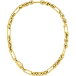 Boss Women's Hailey Chain Light Yellow Gold Necklace