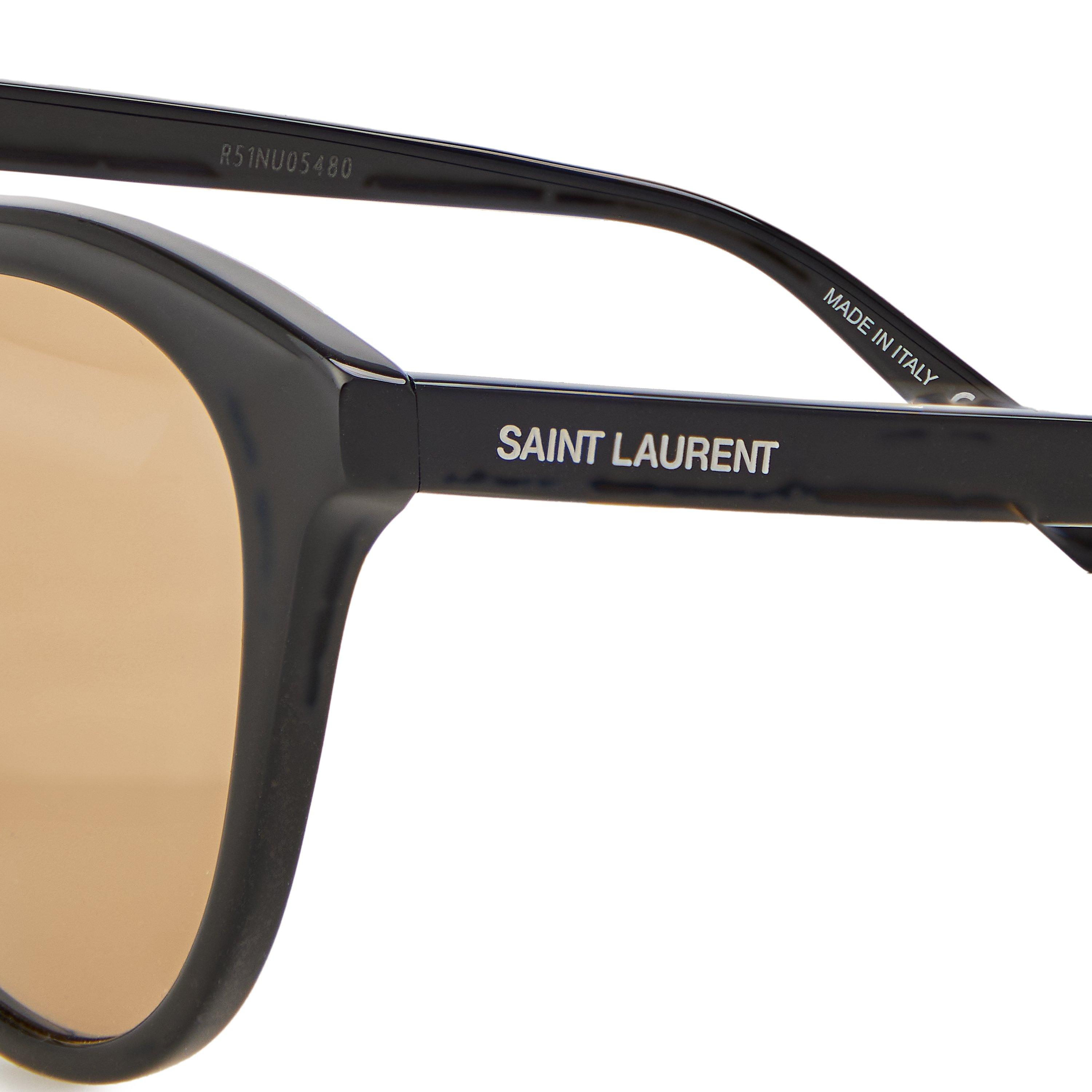 Black/Brown - Saint Laurent - YSL S SL 456 Ld63 - 3
