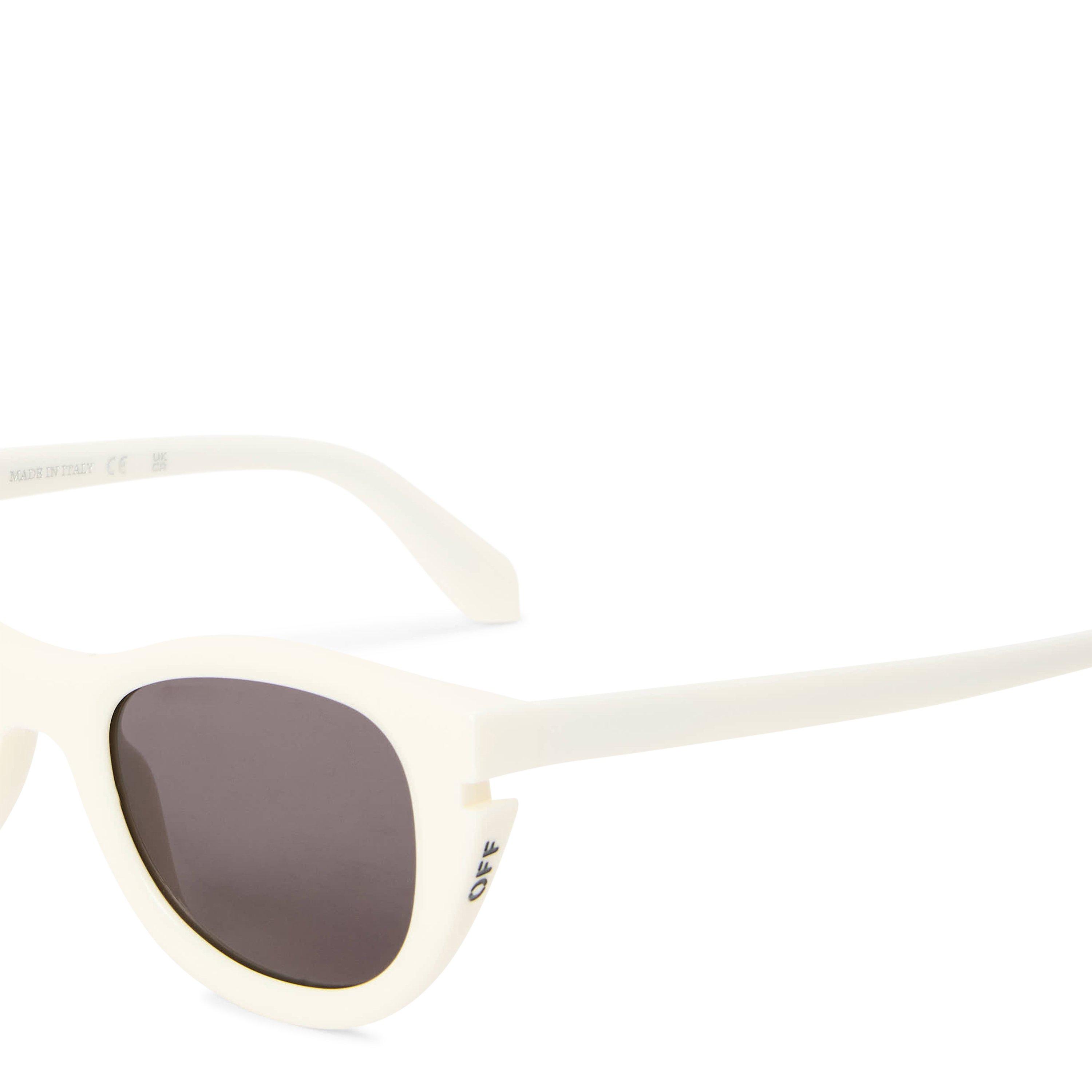 White Dark Grey - Off White - Square Sunglasses - 3
