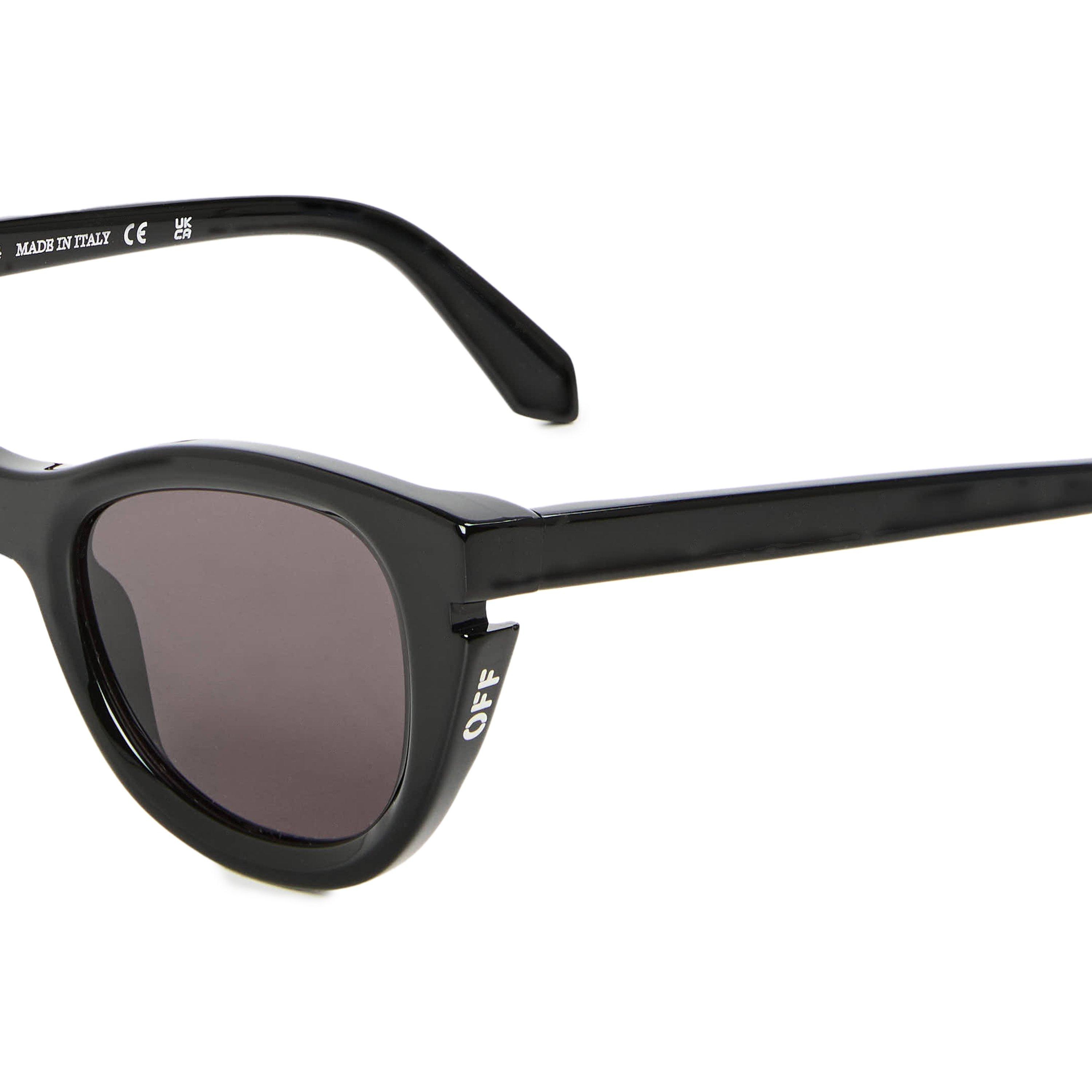 Black Dark Grey - Off White - Square Sunglasses - 3
