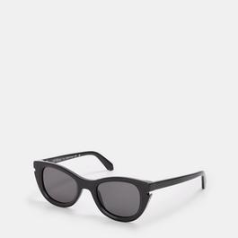 Off White Unisex Square Sunglasses, Square Design