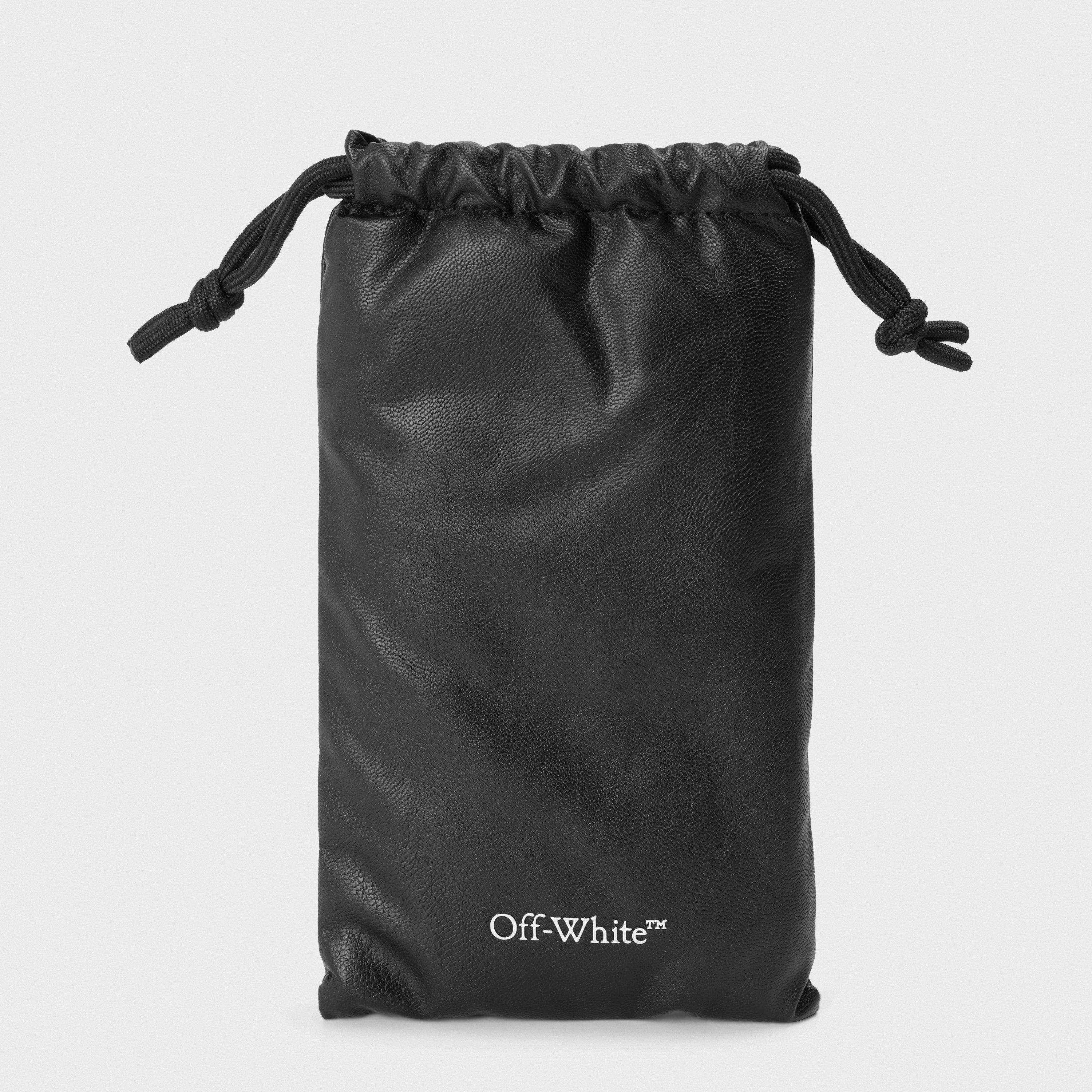 Zwart/Donkergrijs - Off White - Square Sunglasses, Square Design - 4