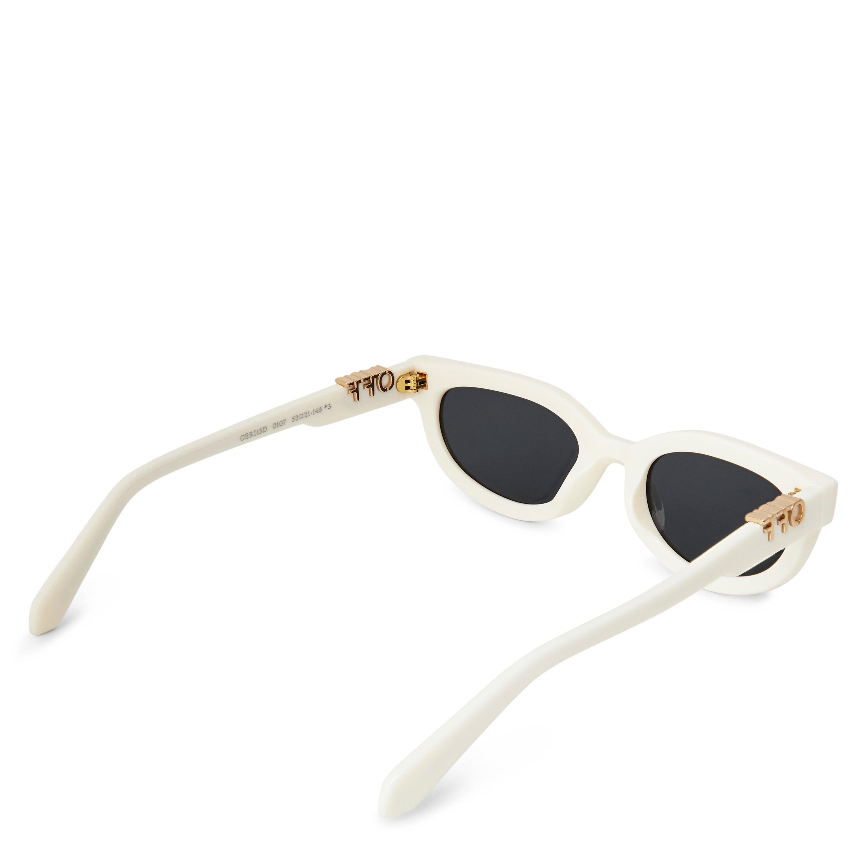 White Dark Grey - Off White - Square Sunglasses - 2