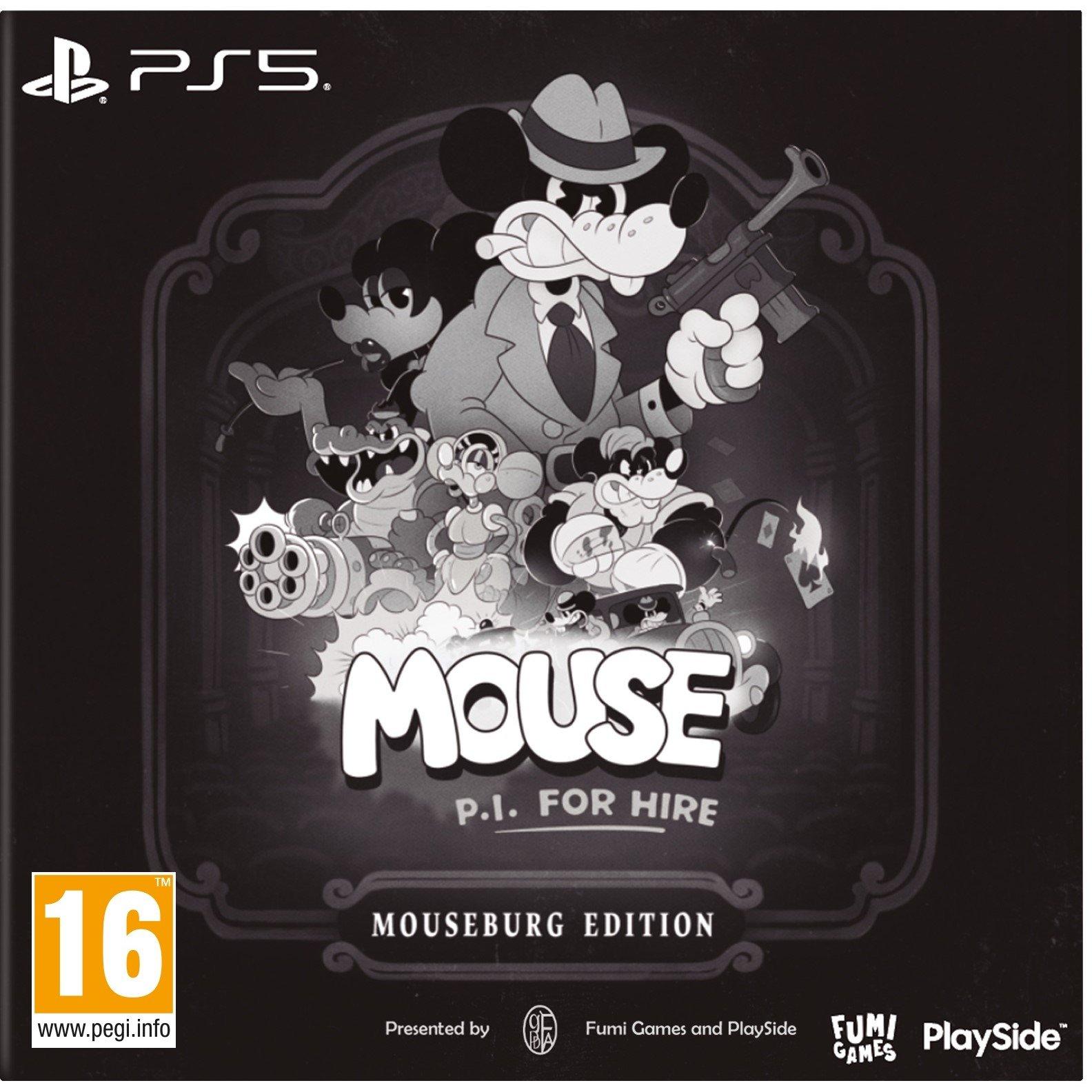 PS5 - U and I Entertainment - MOUSE: P.I. For Hire – Mouseburg Edition - 1