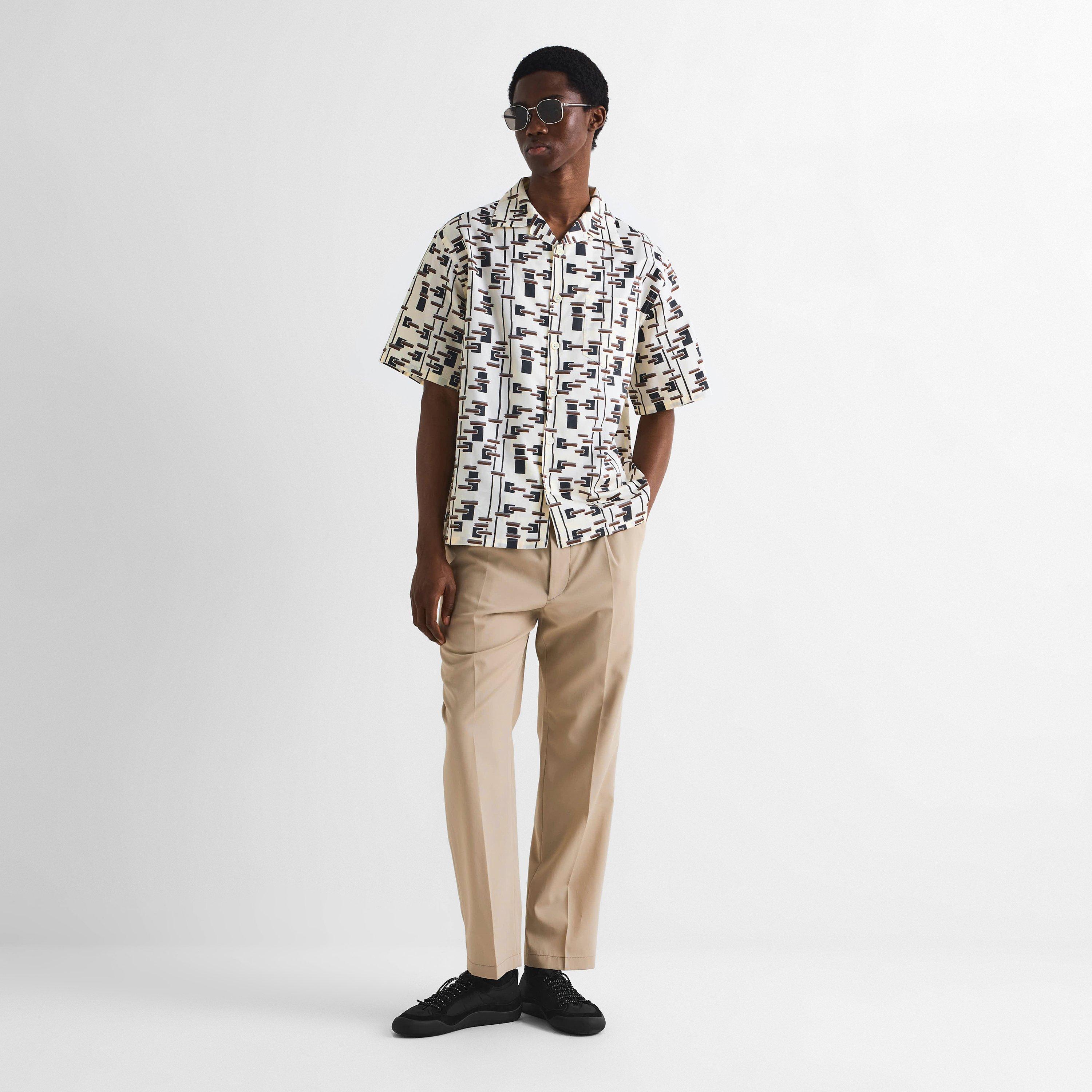 Silver - Prada - Men's Round Sunglasses - 6