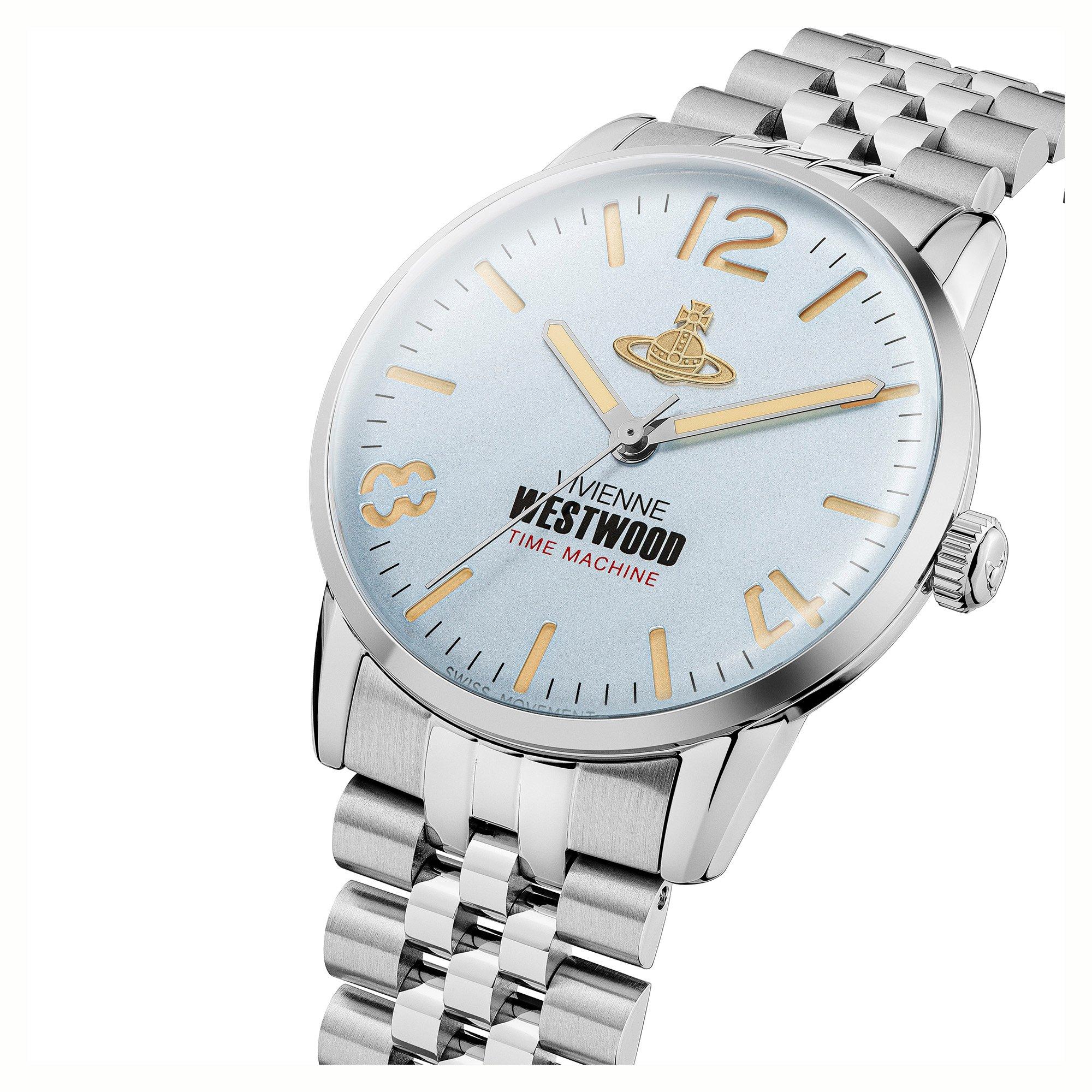 Silver/Blue - Vivienne Westwood - Cadogan Watch - 4