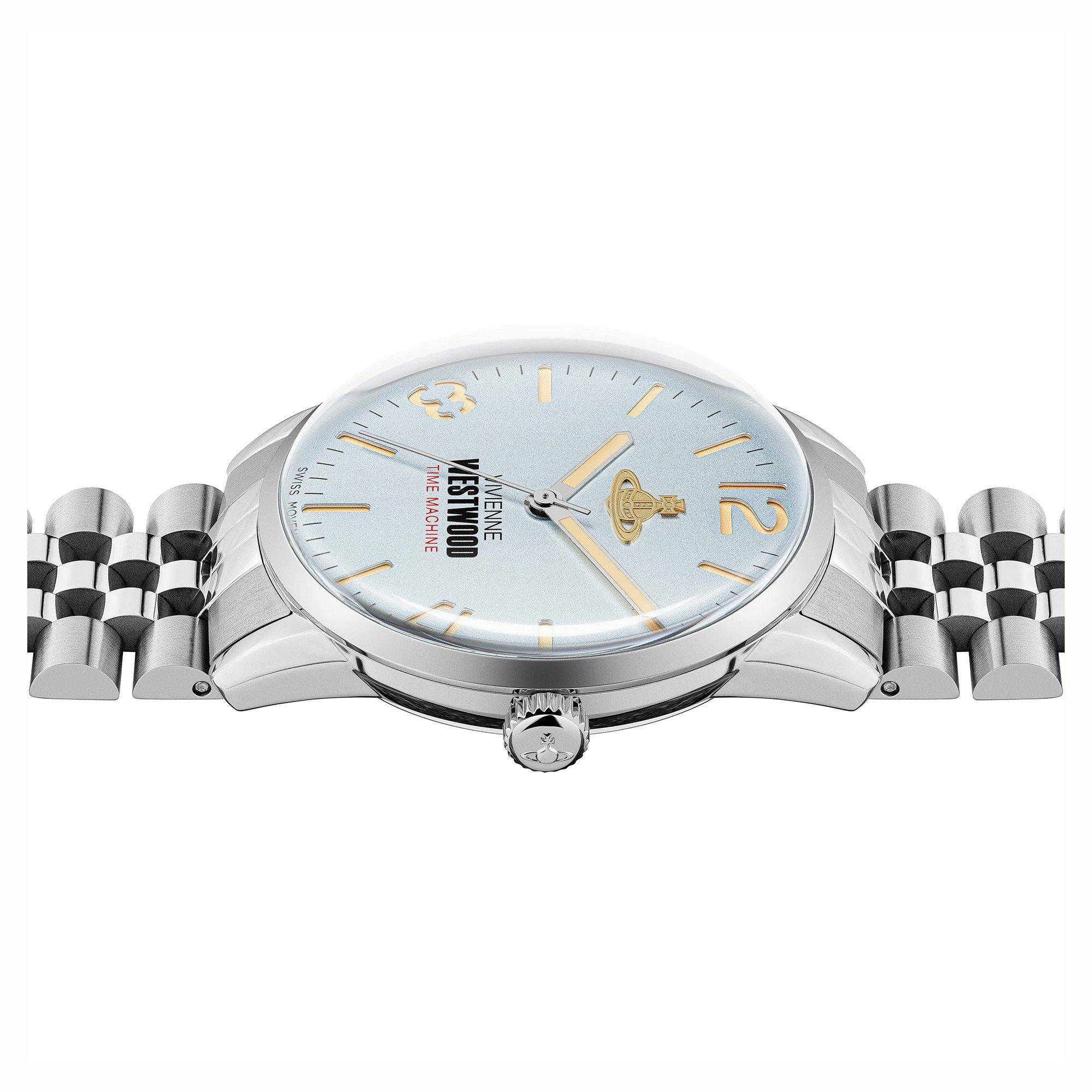 Silver/Blue - Vivienne Westwood - Cadogan Watch - 5
