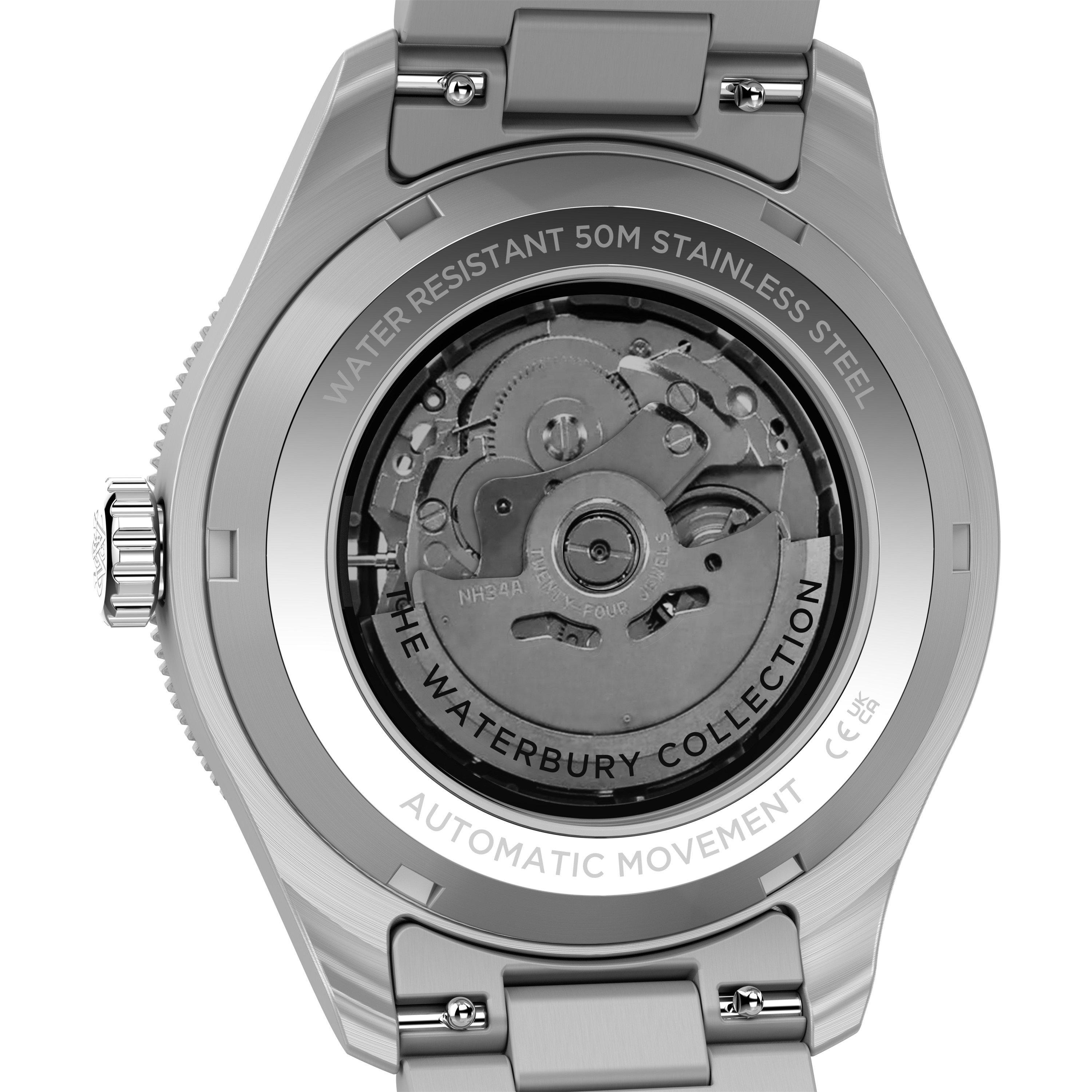 Black/Silver - Timex - Timex Waterbury Wtch Sn71 - 4