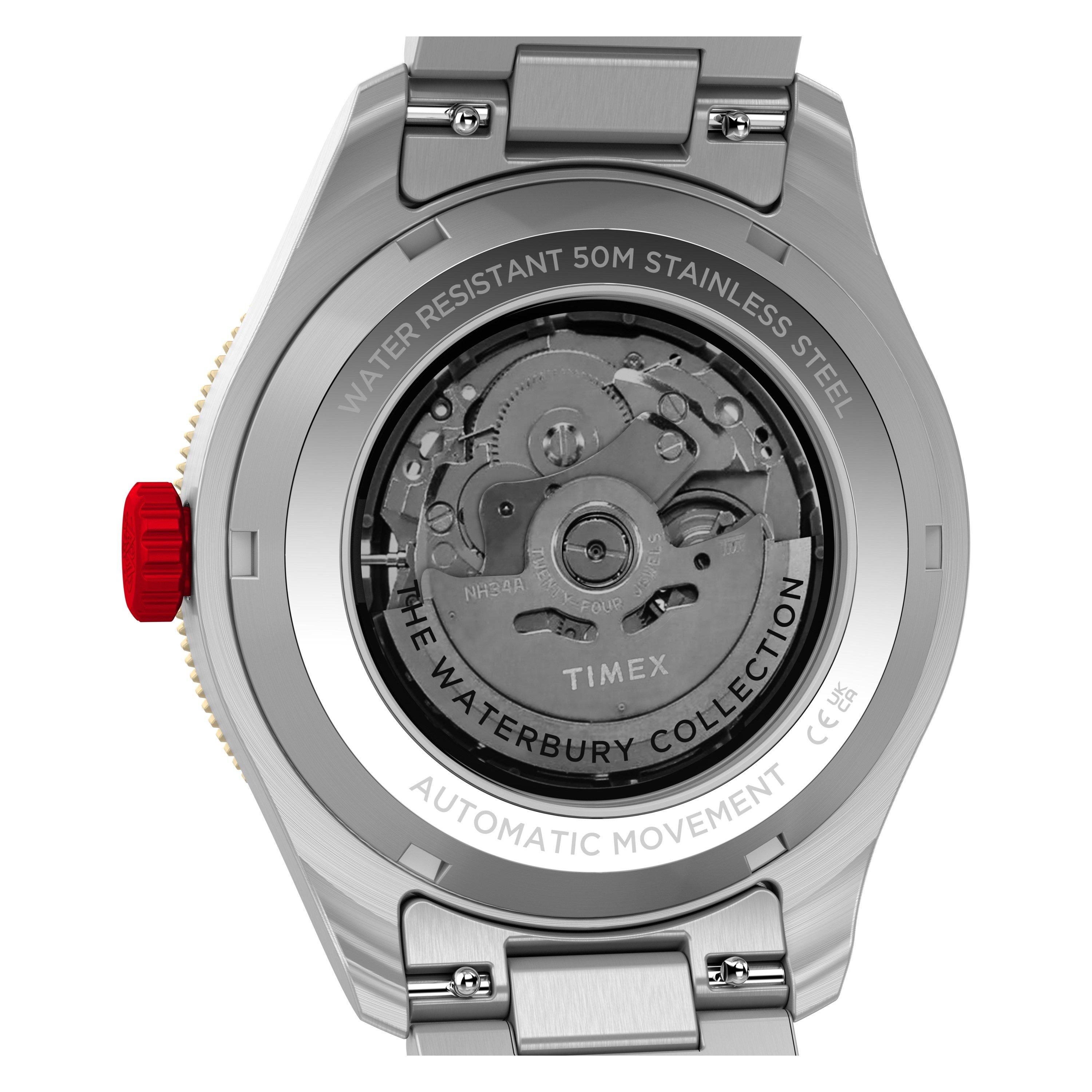 Black/Silver - Timex - Timex Waterbury Wtch Sn71 - 4
