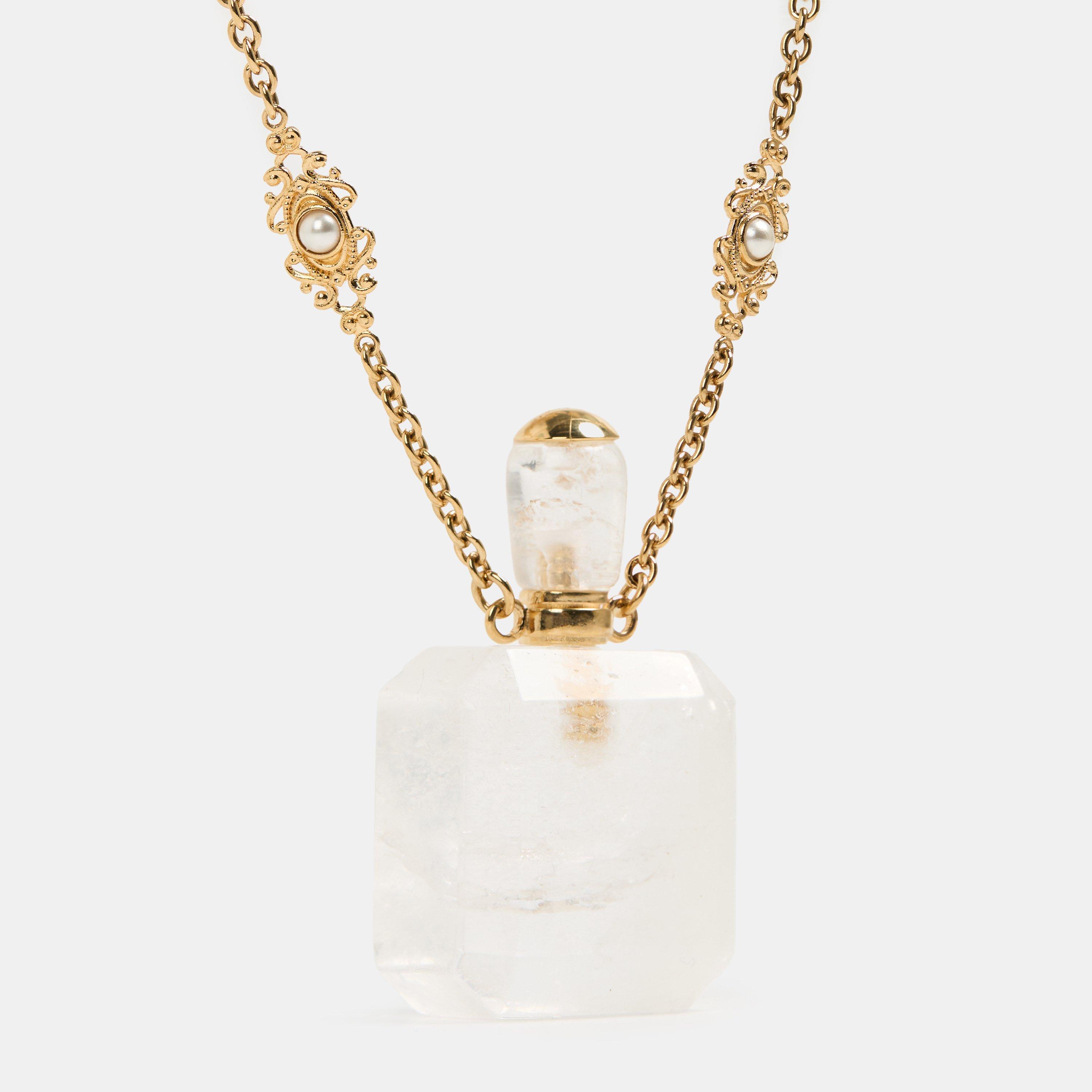 Crystal White - Chloe - Womens Elixir Pendant Necklace - 1