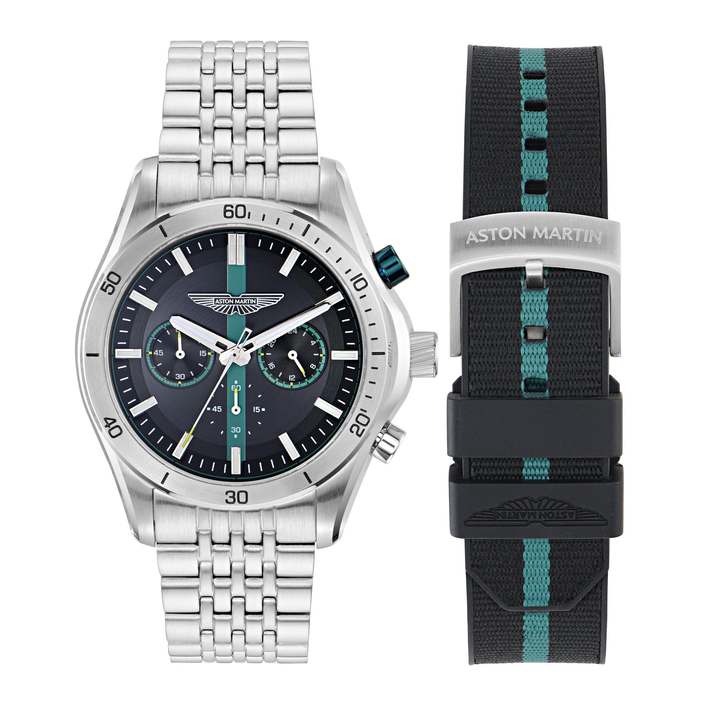 Silver/Black - Aston Martin - CLP Watch - 1
