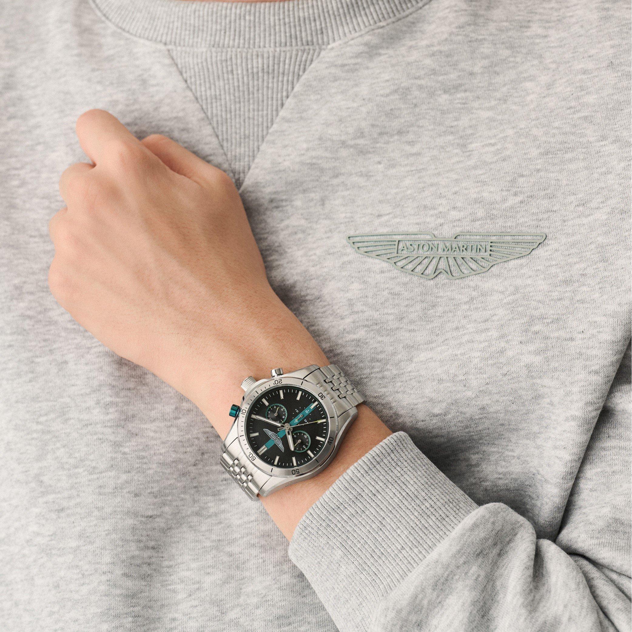 Silver/Black - Aston Martin - CLP Watch - 2