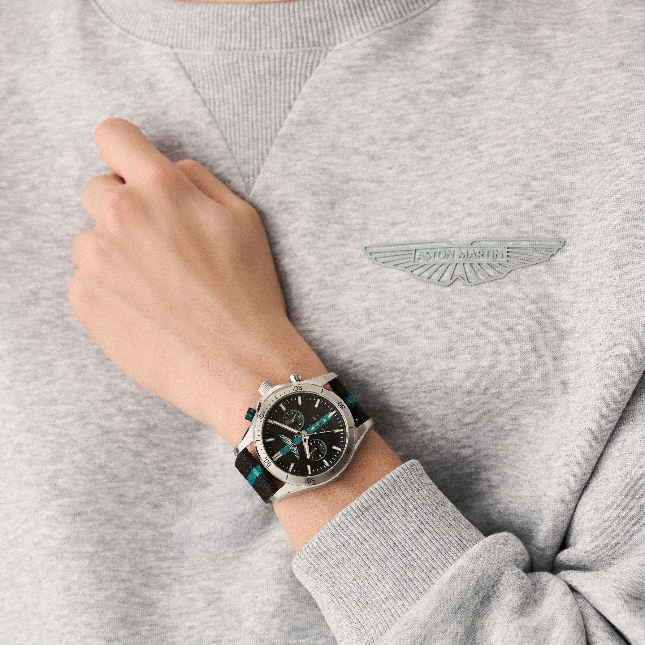 Silver/Black - Aston Martin - CLP Watch - 3