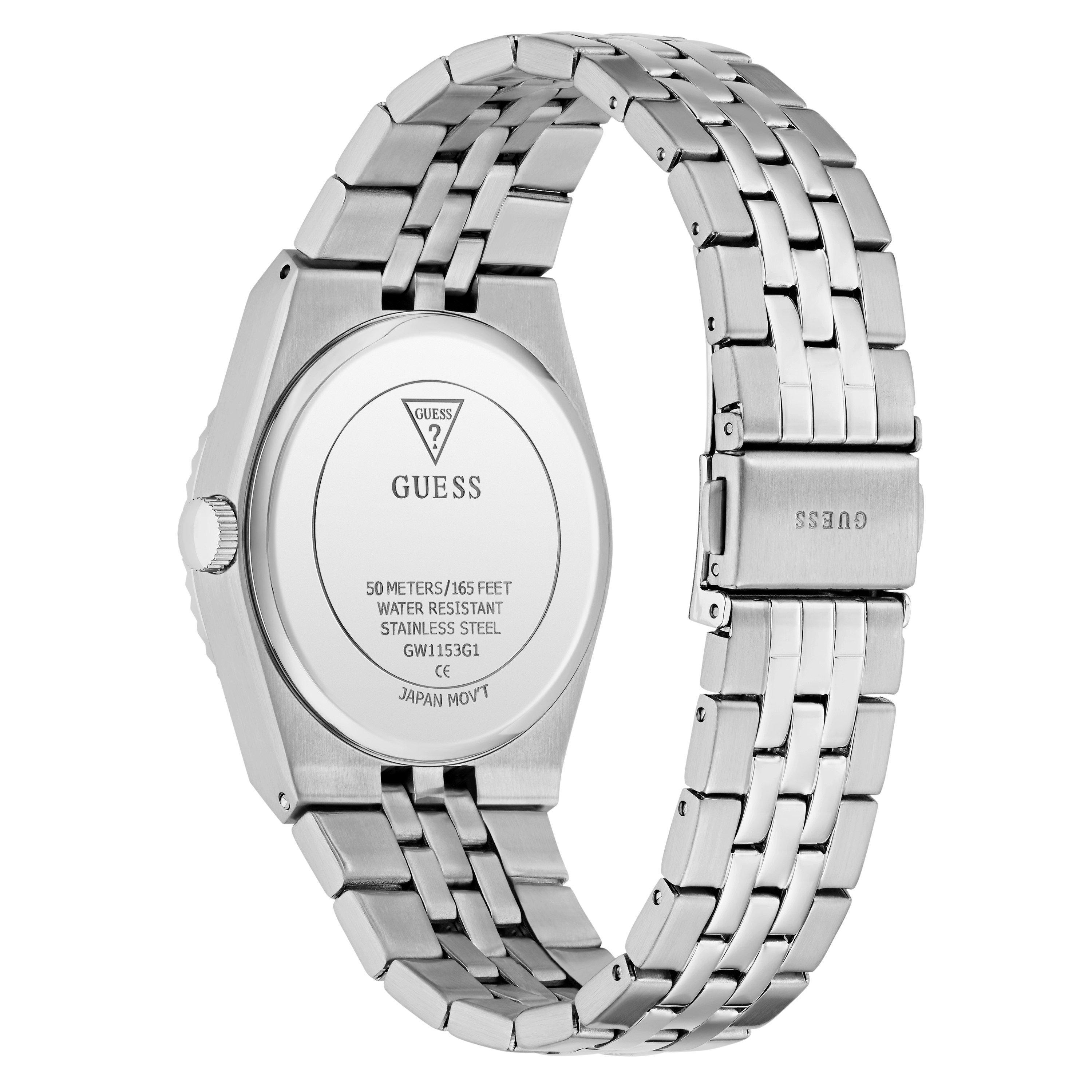 Blauw/Zilver - Guess - GesJwl Vincent Watch Sn71 - 3