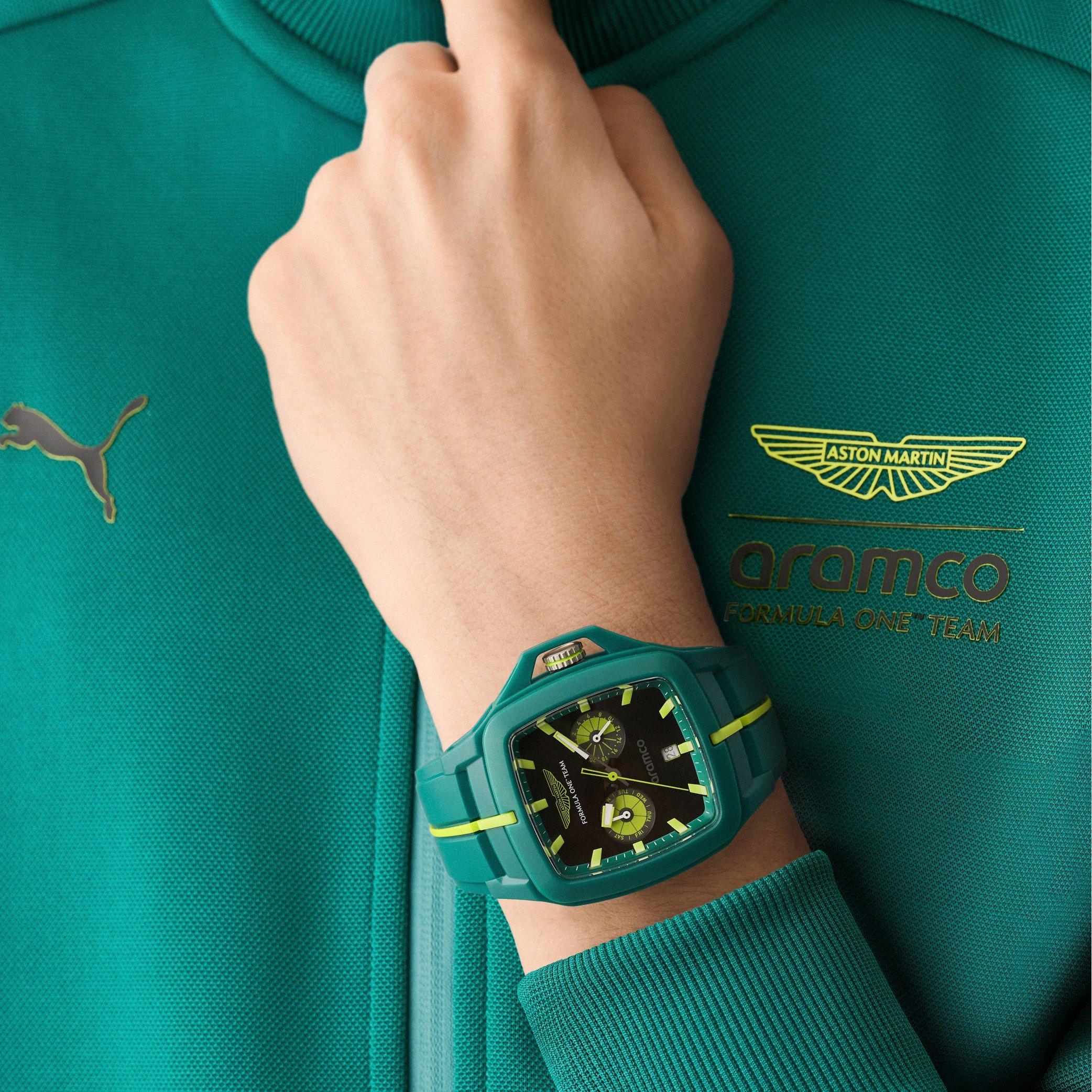 Black/Green - Aston Martin - FLK Watch - 2