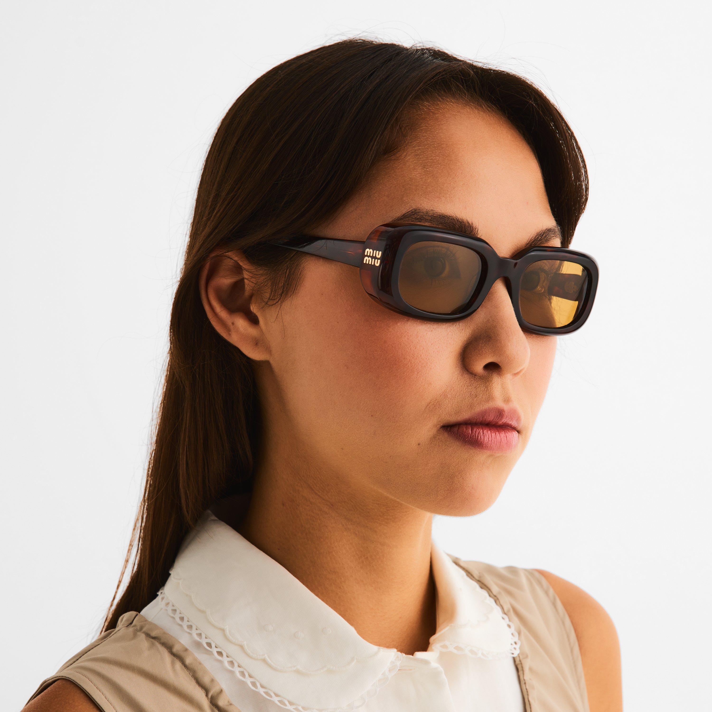 Miu Miu Sunglasses Miu Sun 0MU B13S Ld63 | Flannels