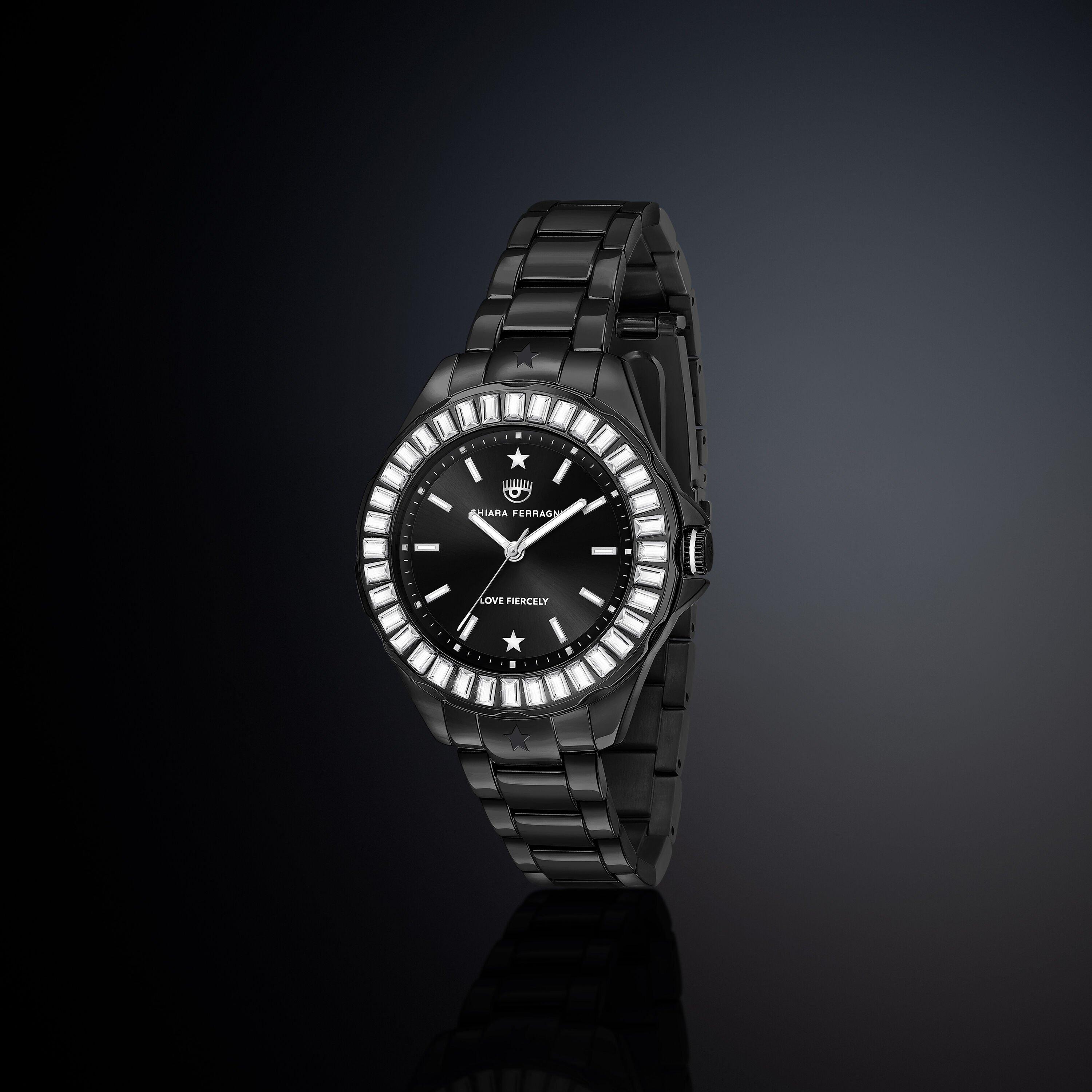 Black - Chiara Ferragni - Women's Urban Quartz Analogue Watch