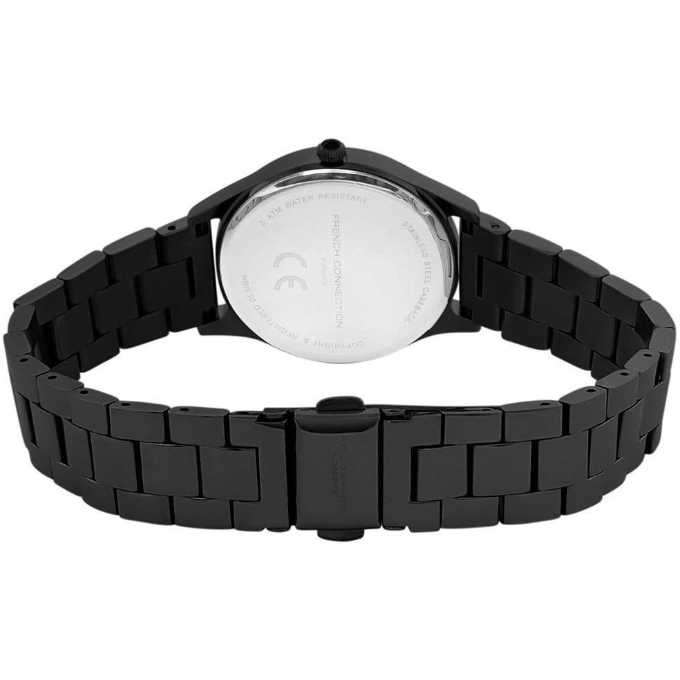 Black - French Connection - Connection Women black dial Analogue Watch - 3