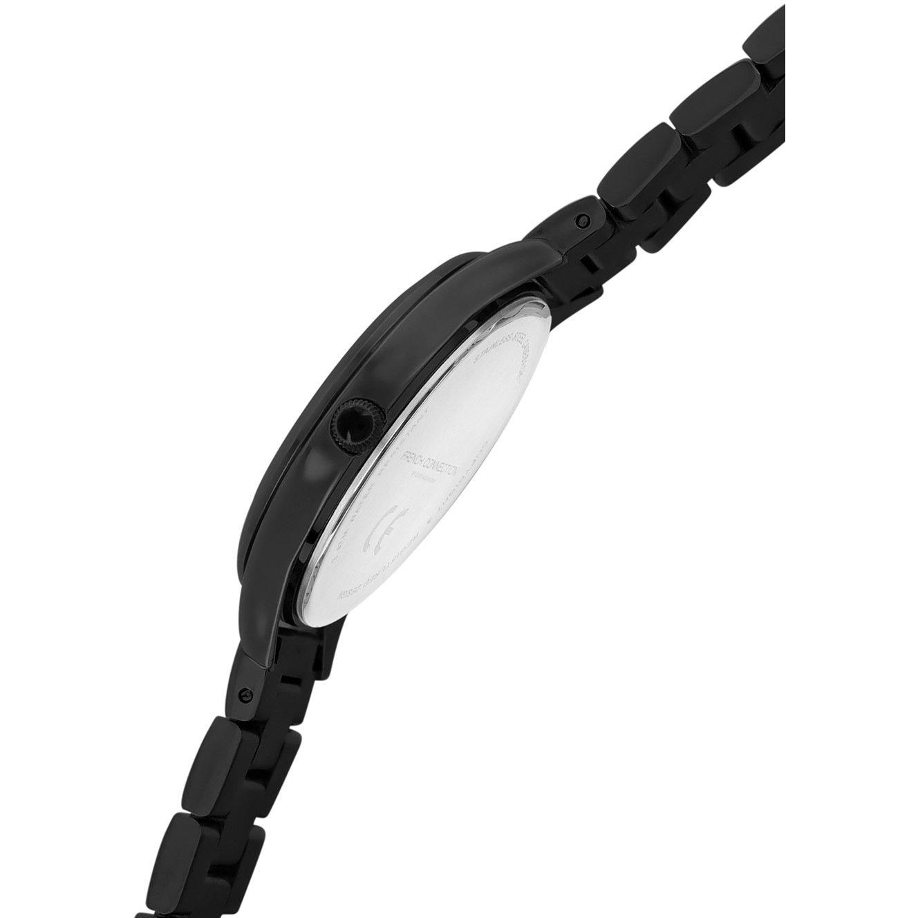 Black - French Connection - Connection Women black dial Analogue Watch - 4