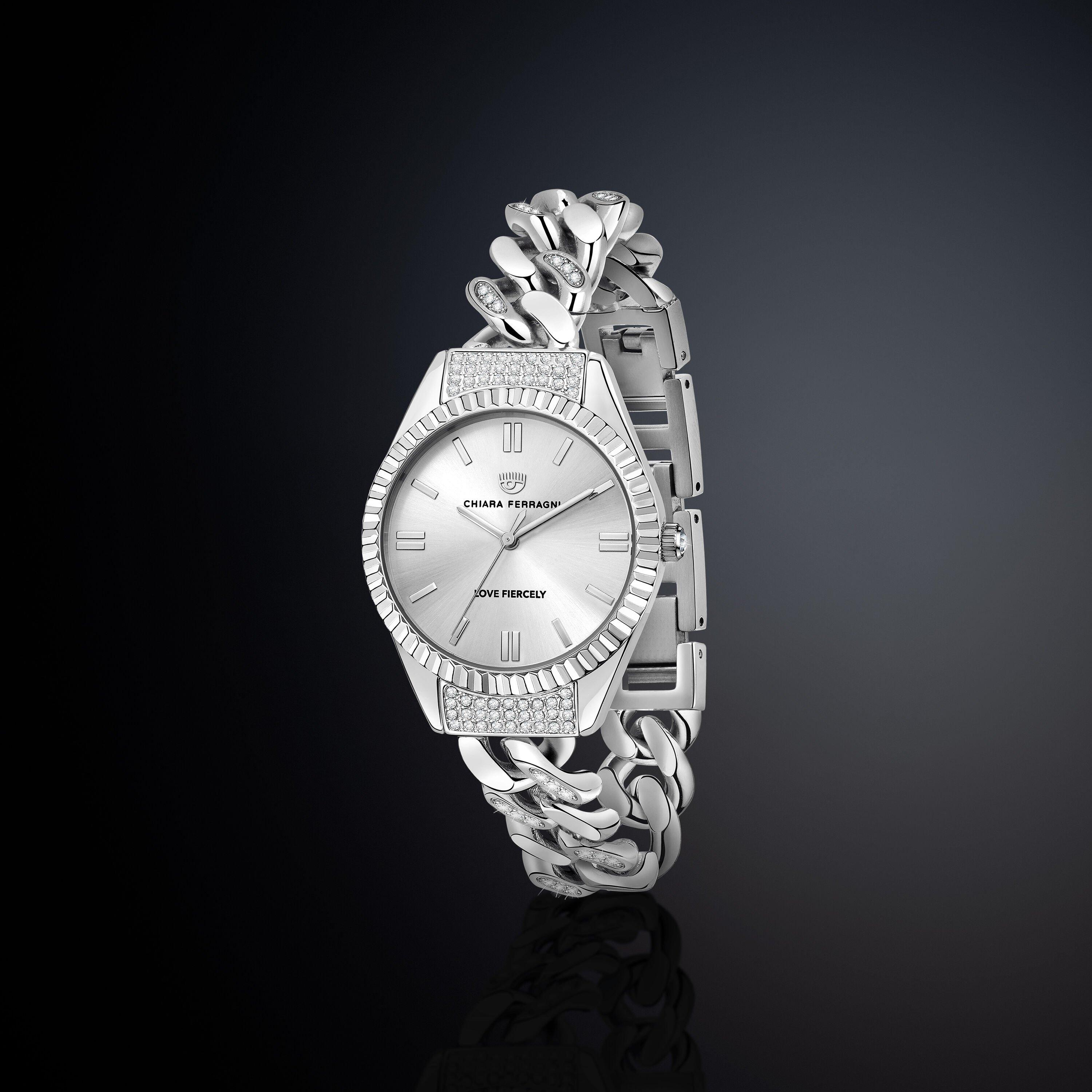 Silver - Chiara Ferragni - Analogue Quartz Watch