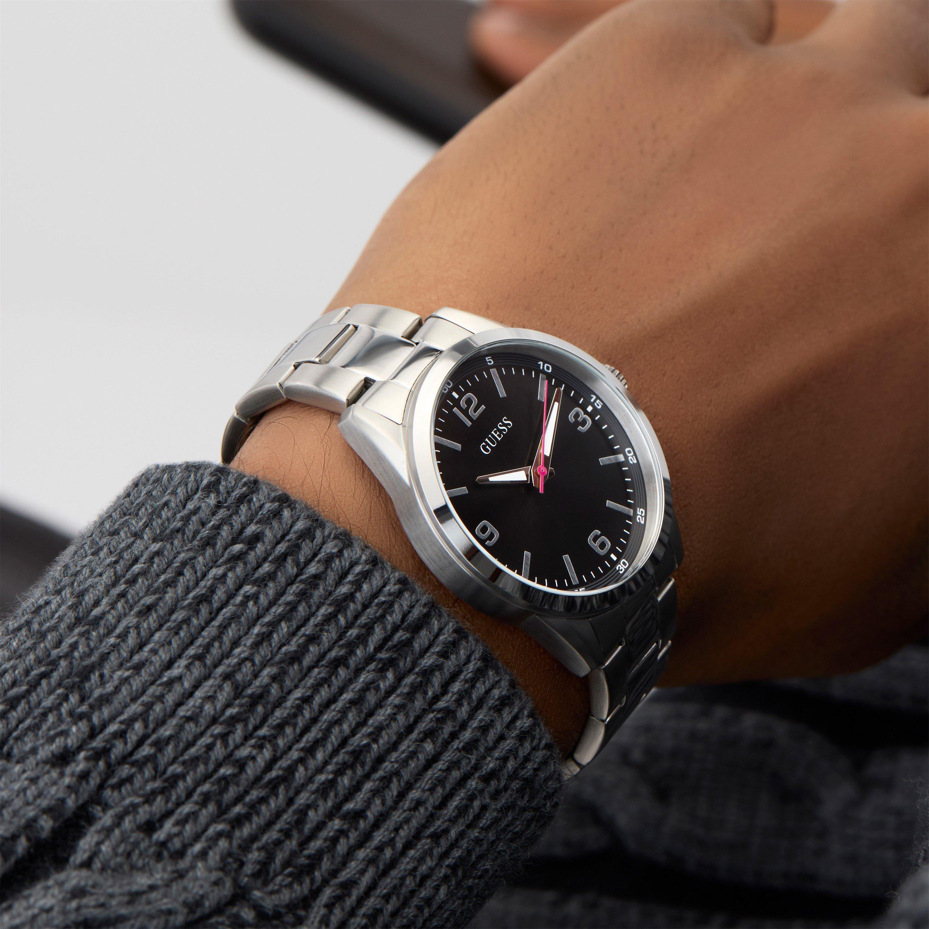 Black/Silver - Guess - GesJwl Easton Watch Sn64 - 3