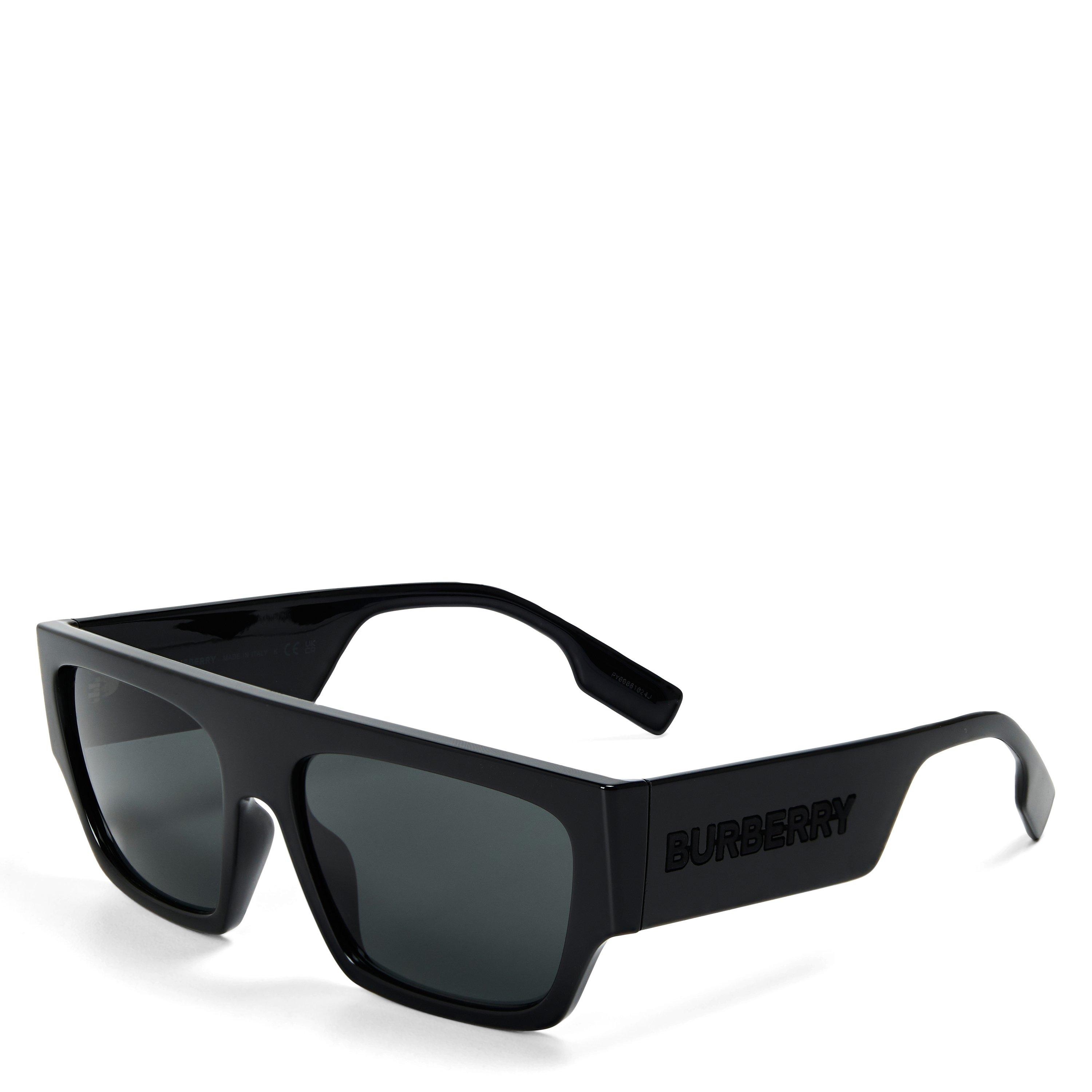 Burberry Men's Micah Wayfarer Sunglasses - Black