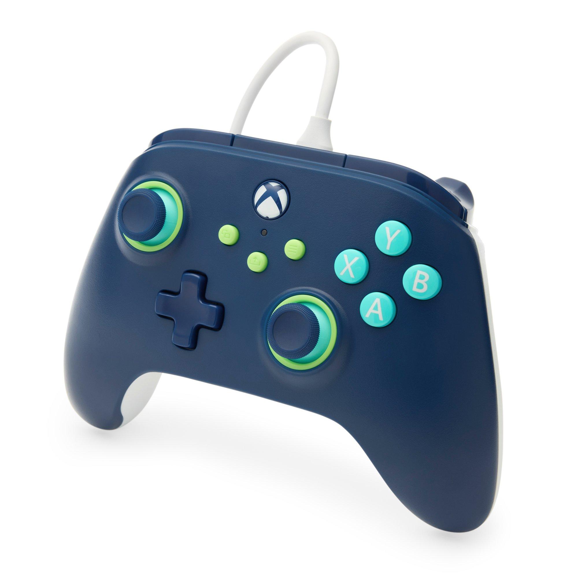 Mariner Blau - PowerA - Wired Controller for Xbox Series X|S - Mariner Blue - 4