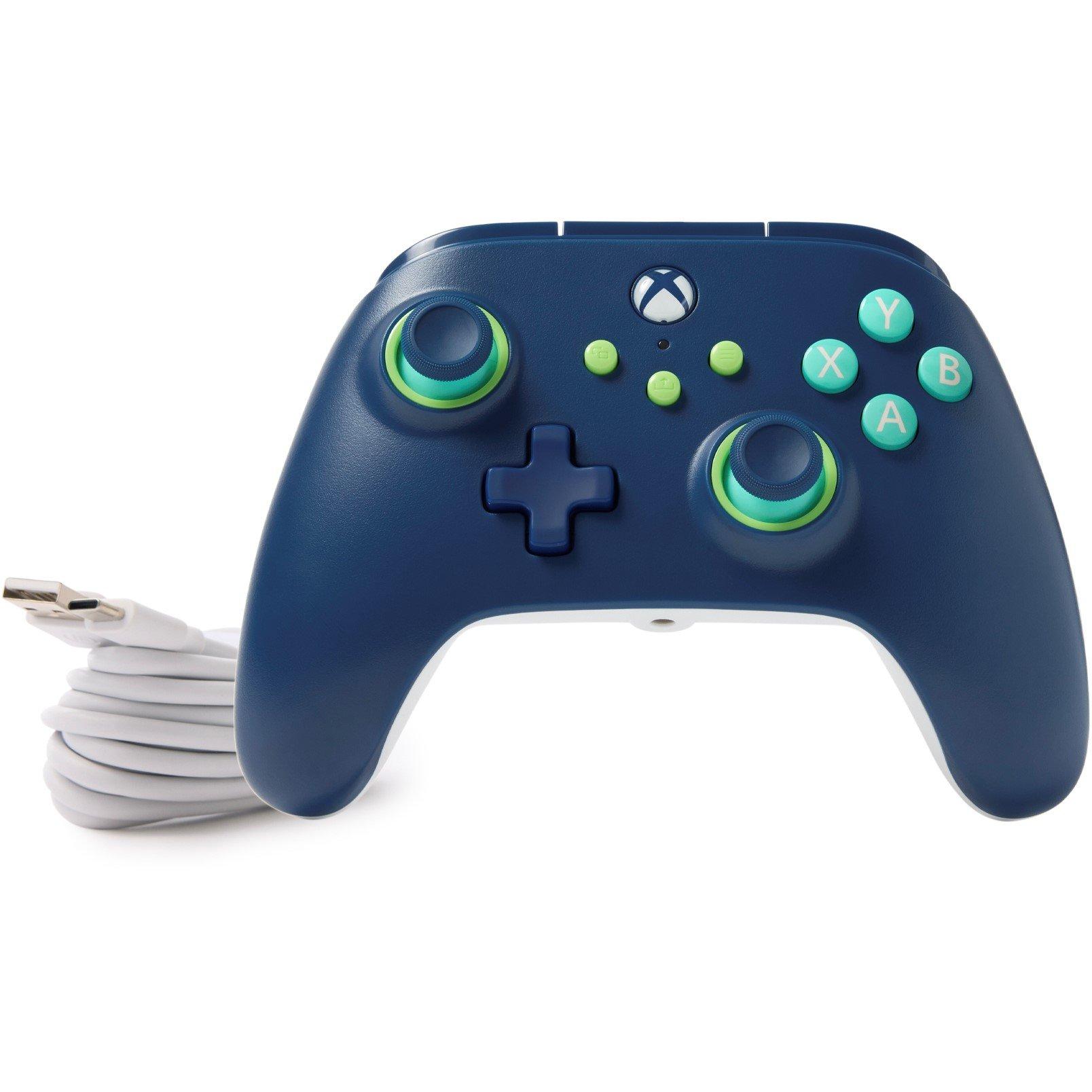 Mariner Blau - PowerA - Wired Controller for Xbox Series X|S - Mariner Blue - 7
