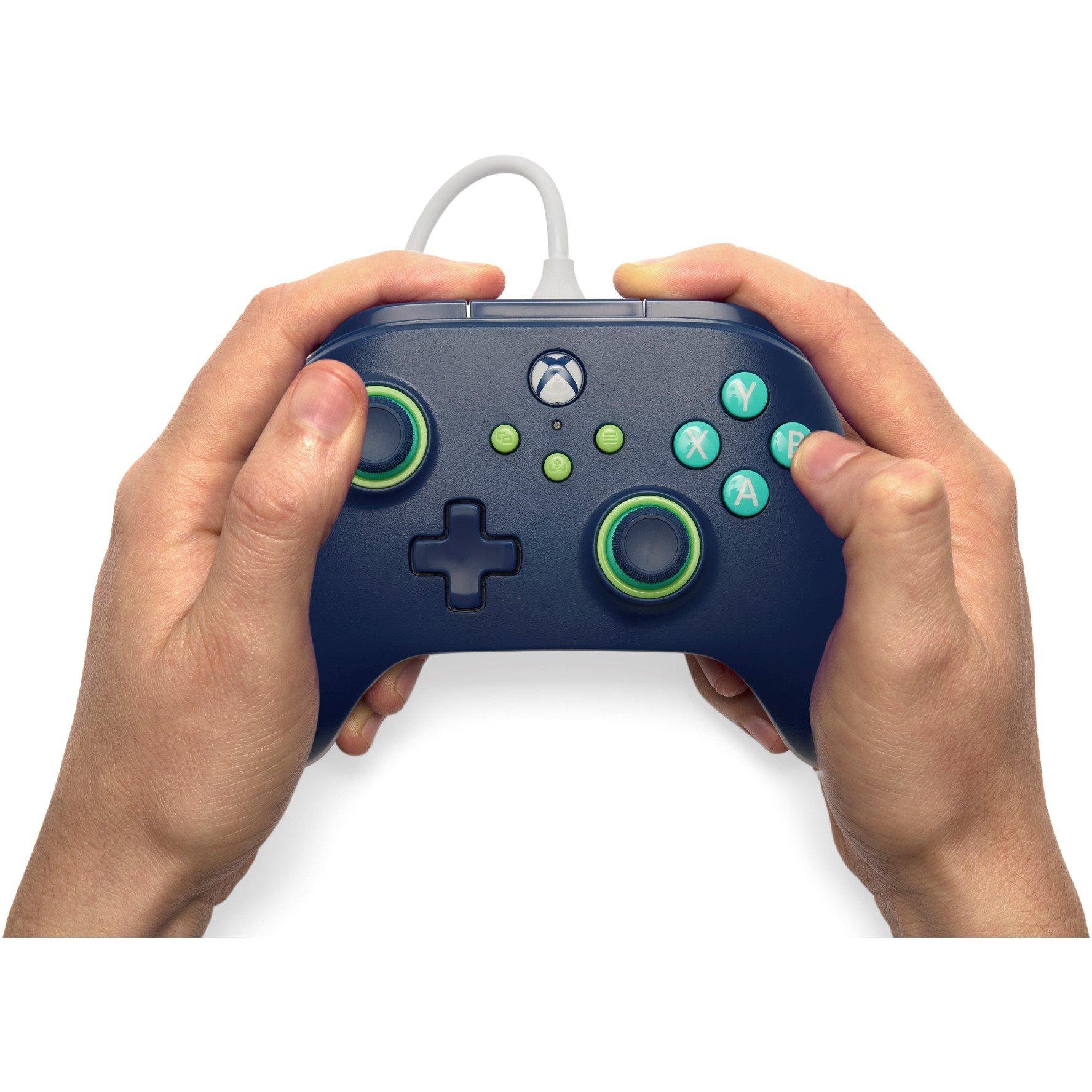 Mariner Blau - PowerA - Wired Controller for Xbox Series X|S - Mariner Blue - 8