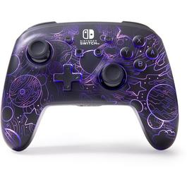 PowerA Enhanced Wireless Controller for Nintendo Switch with Lumectra Galactic Vortex