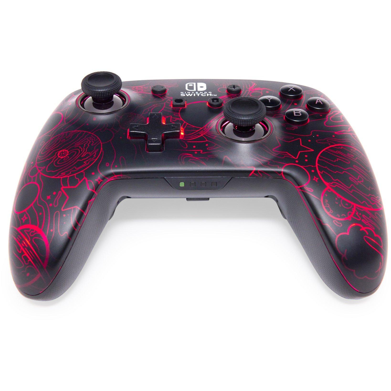 Vortex - PowerA - Enhanced Wireless Controller for Nintendo Switch with Lumectra - Galactic Vortex - 13