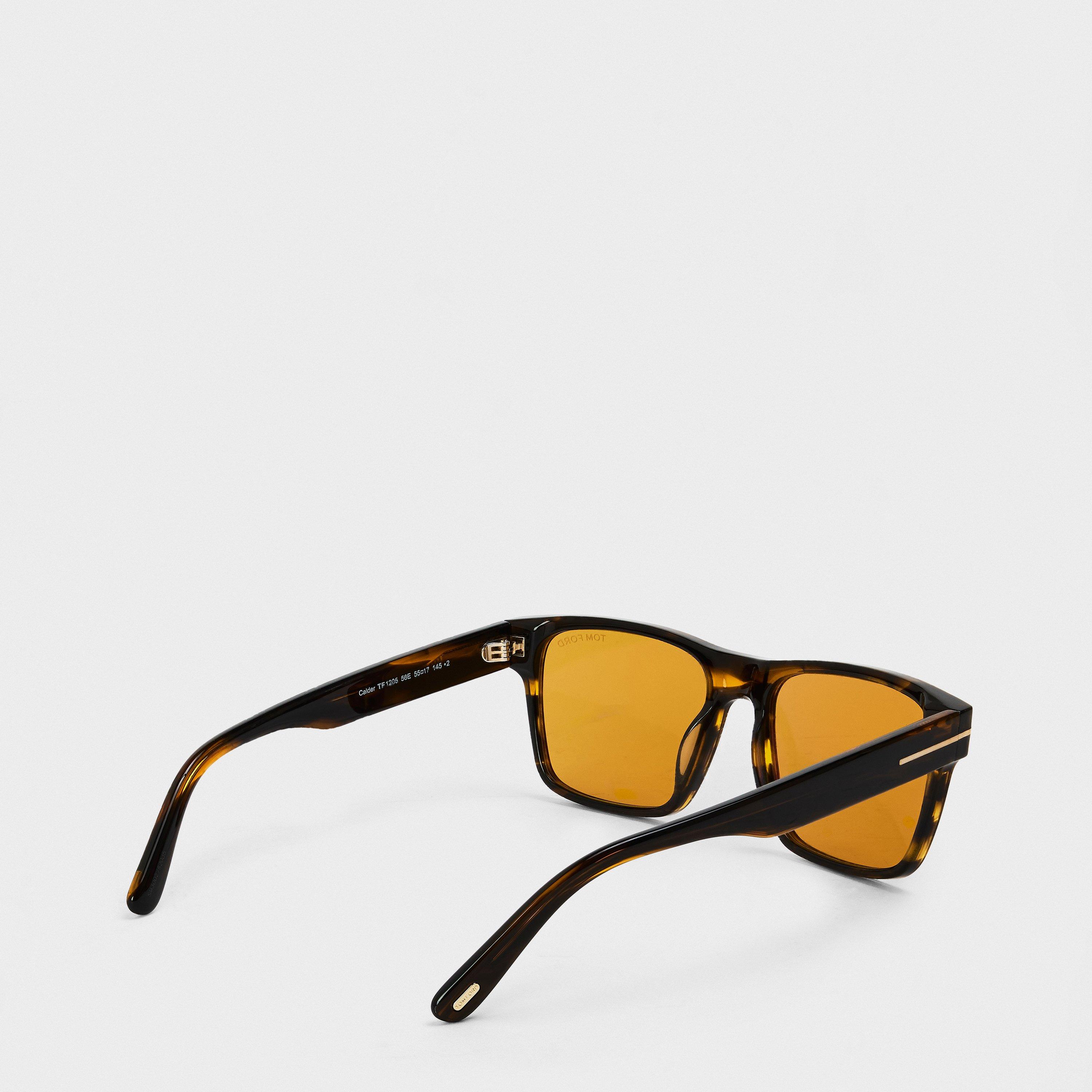 Havana - Tom Ford - Men's Wayfarer Sunglasses, Wayfarer Style - 2