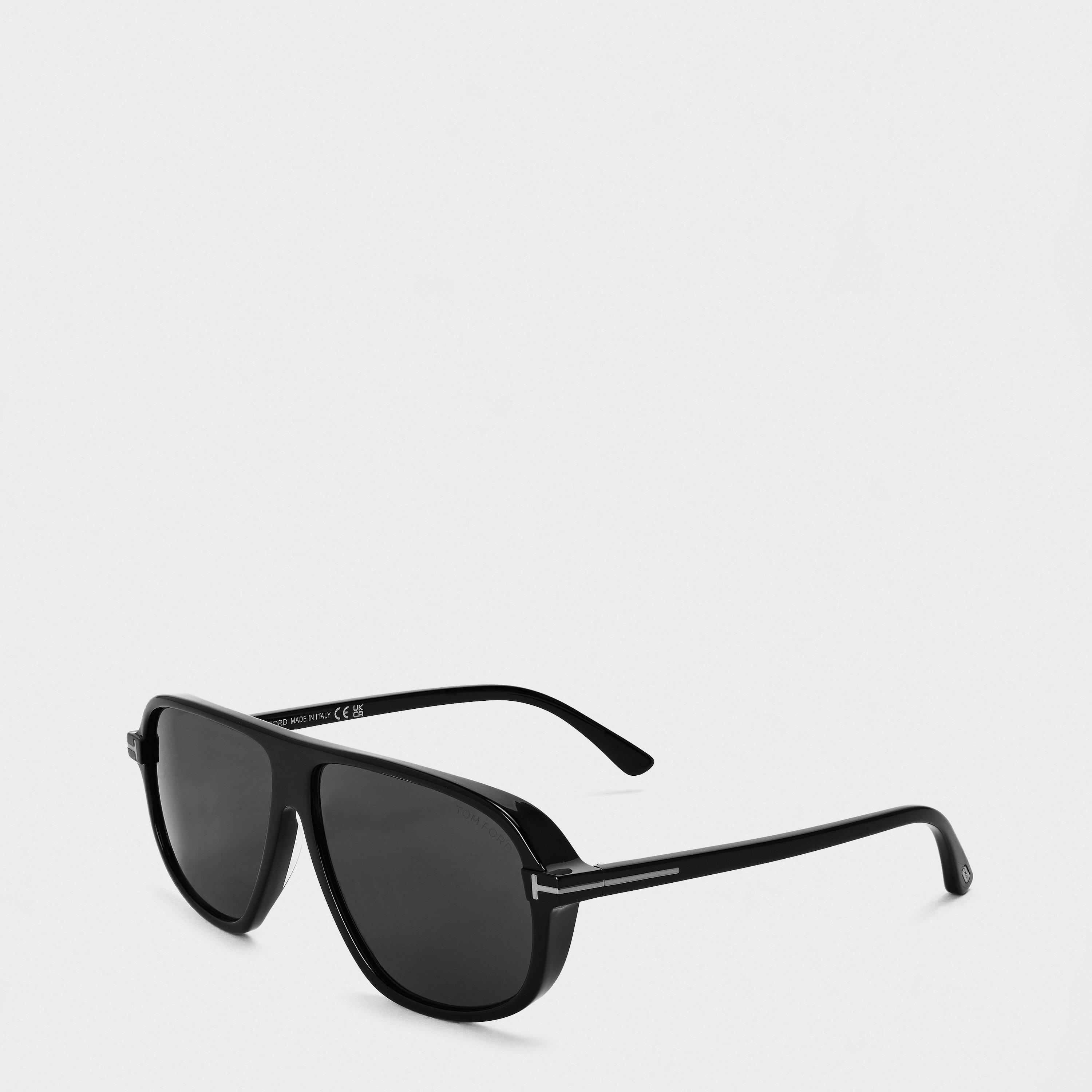 Tom Ford Men's Aviator Sunglasses, Aviator Style - Black