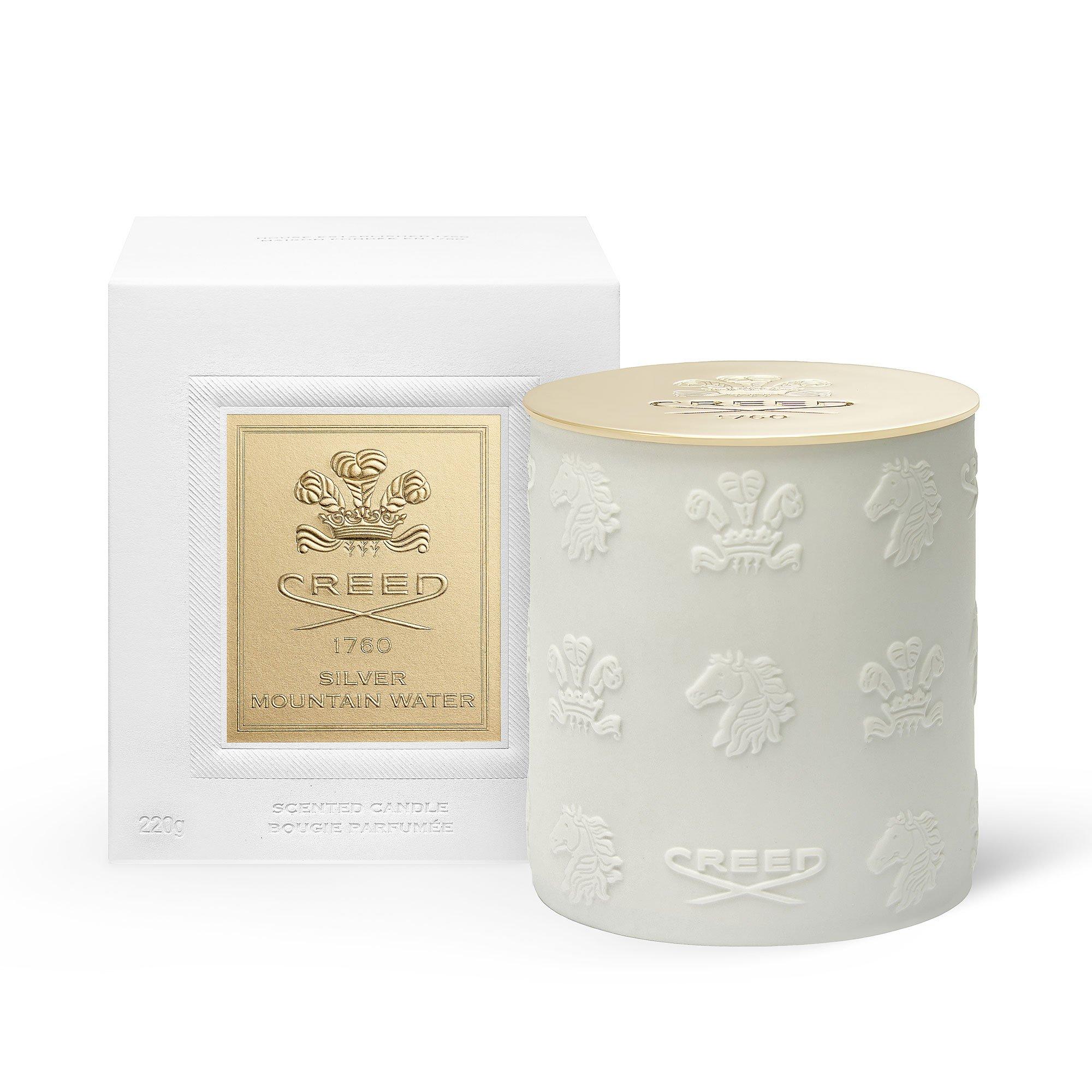 Clear - Creed - Silver Mountain Water Candle - 220g - 2
