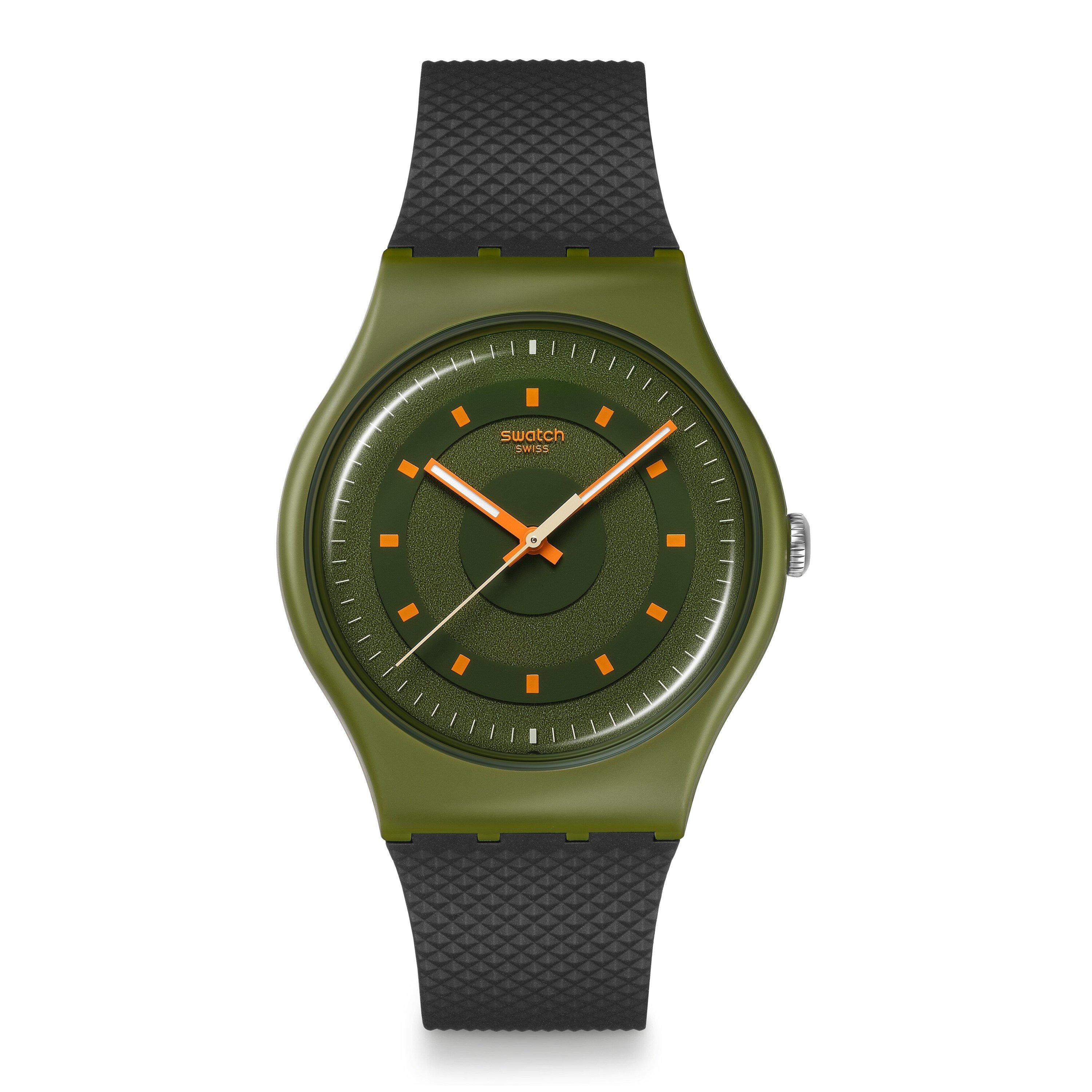 Green/Green - Swatch - Swatch Esnt Watch Sn64 - 1