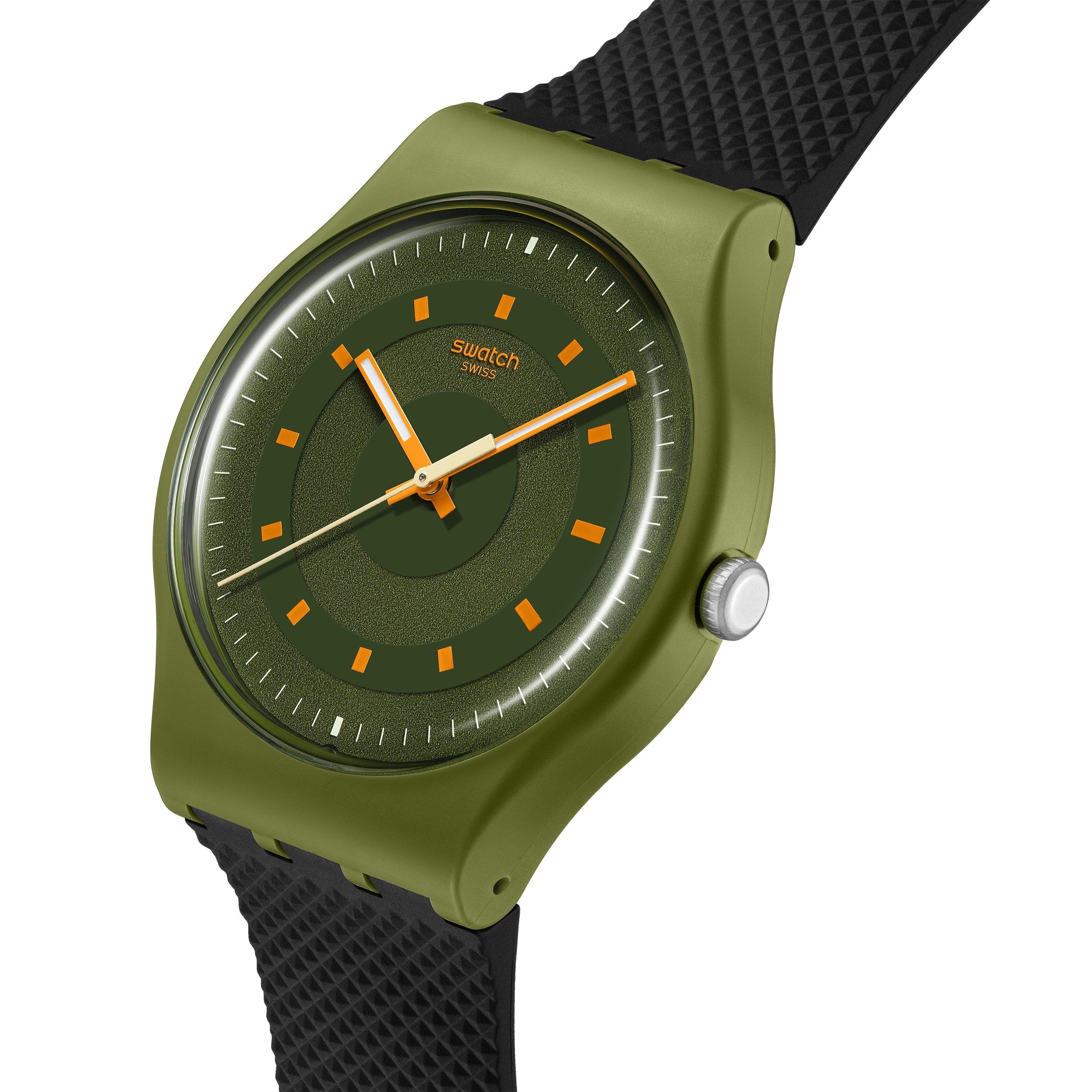 Green/Green - Swatch - Swatch Esnt Watch Sn64 - 2