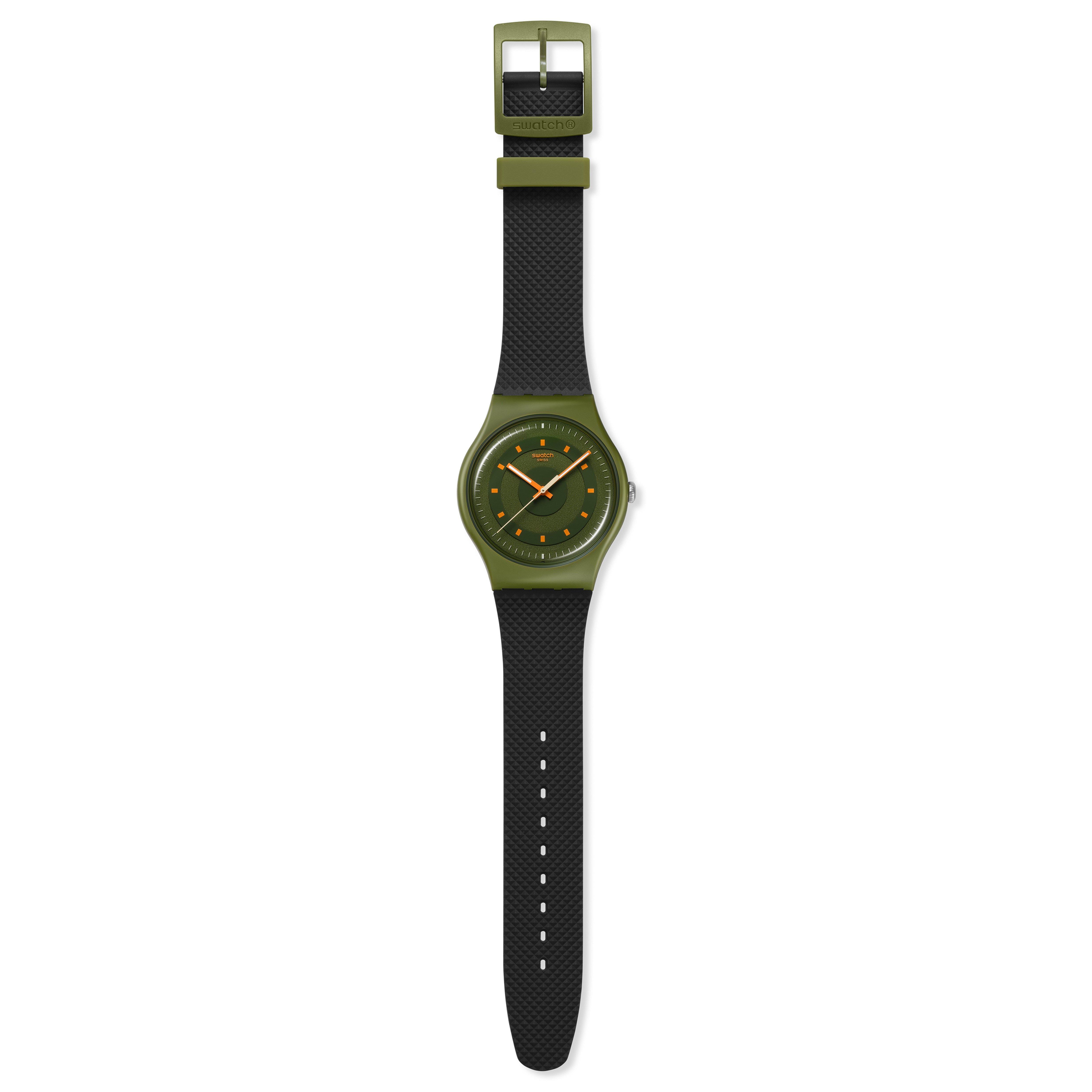 Green/Green - Swatch - Swatch Esnt Watch Sn64 - 3
