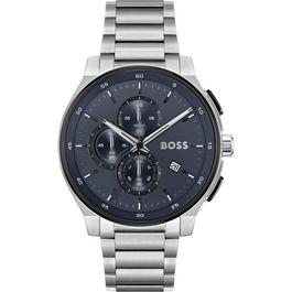 Boss Mens Peak 2.0 IP Metal Bracelet 44mm Chronograph Watch