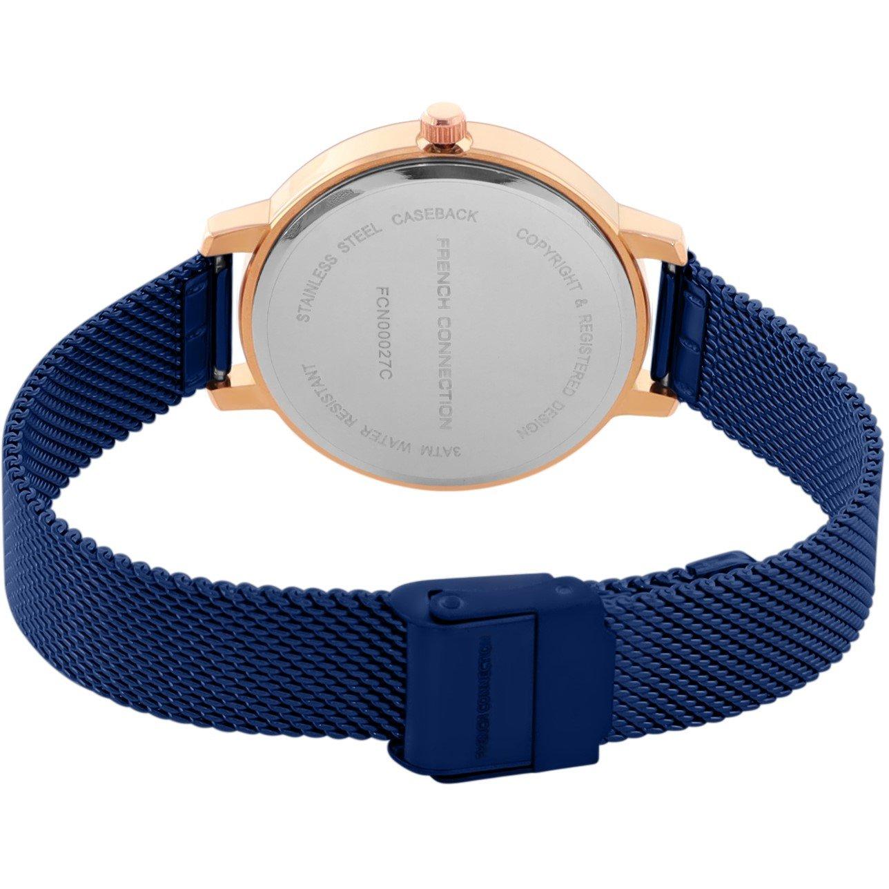 Blue - French Connection - Connection Analog Watch for Women - 3