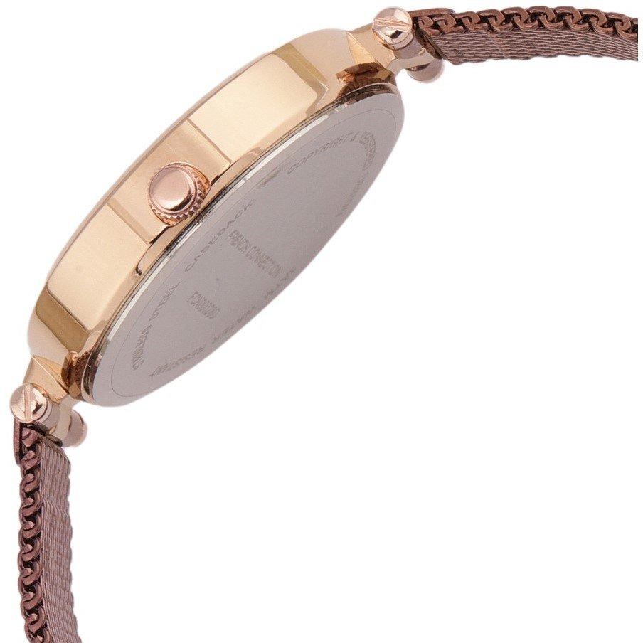 Brun - French Connection - Womens Analog Watch Brown Strap - 5