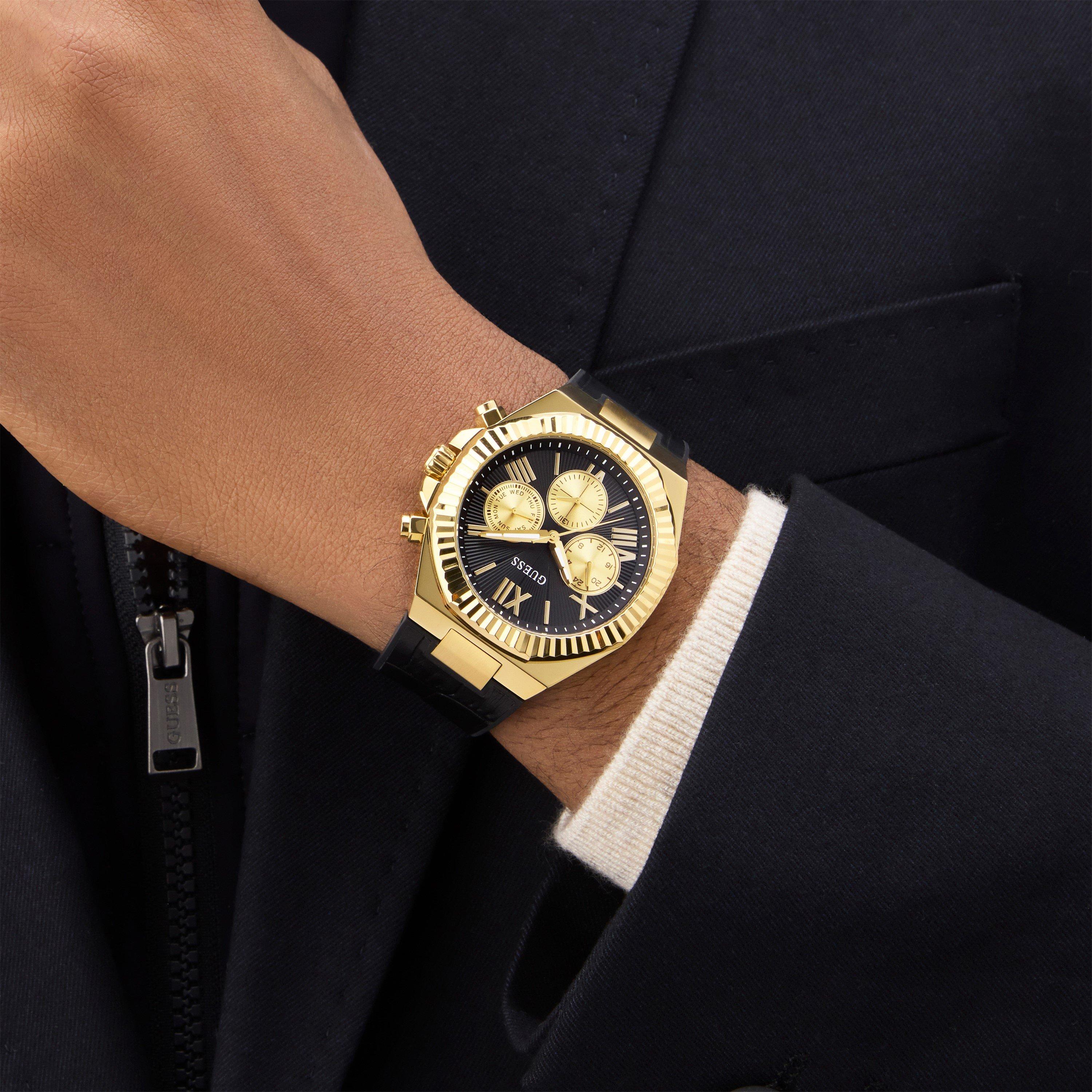 Gold/Black - Guess - GesJwl Equity Watch 64 - 2