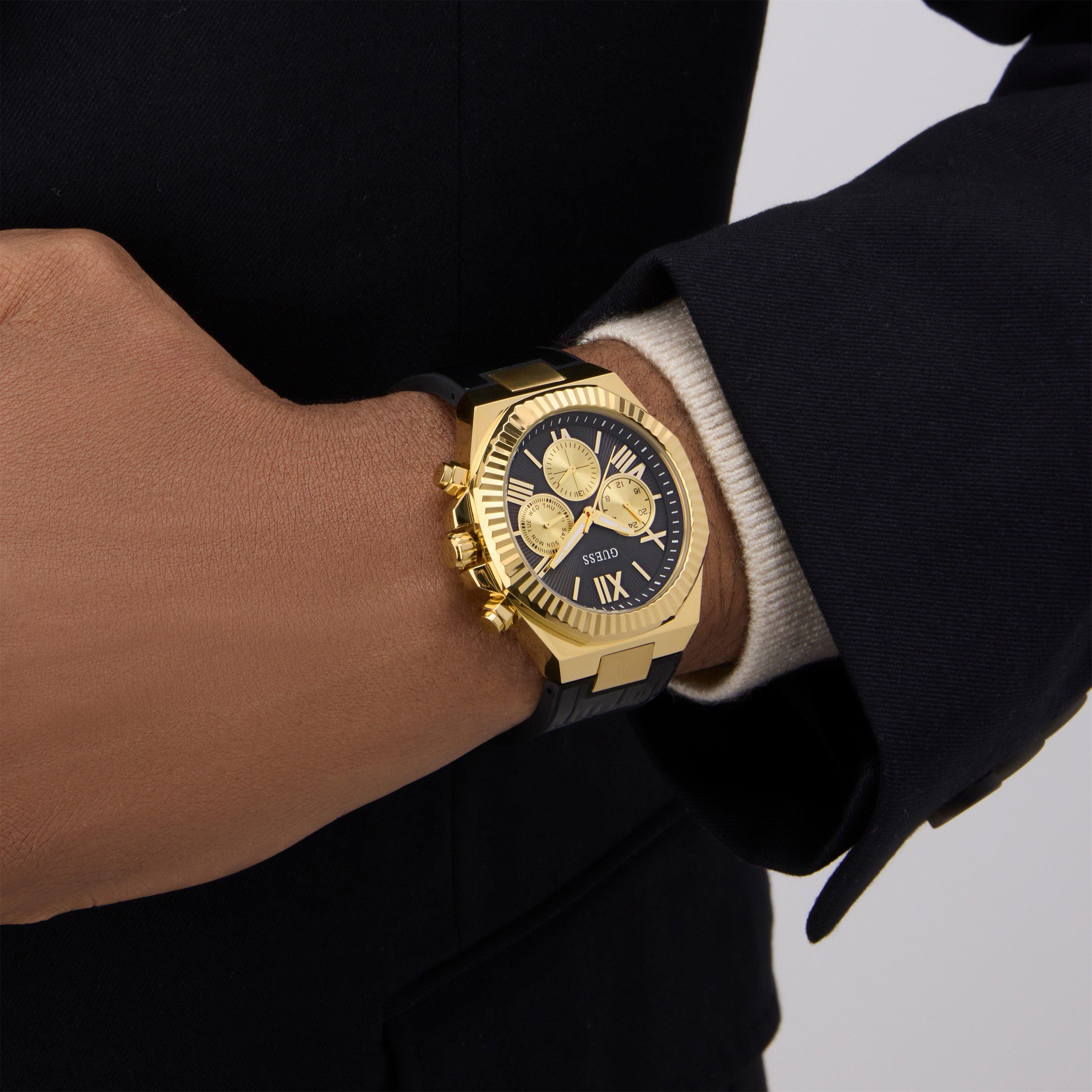 Gold/Black - Guess - GesJwl Equity Watch 64 - 4