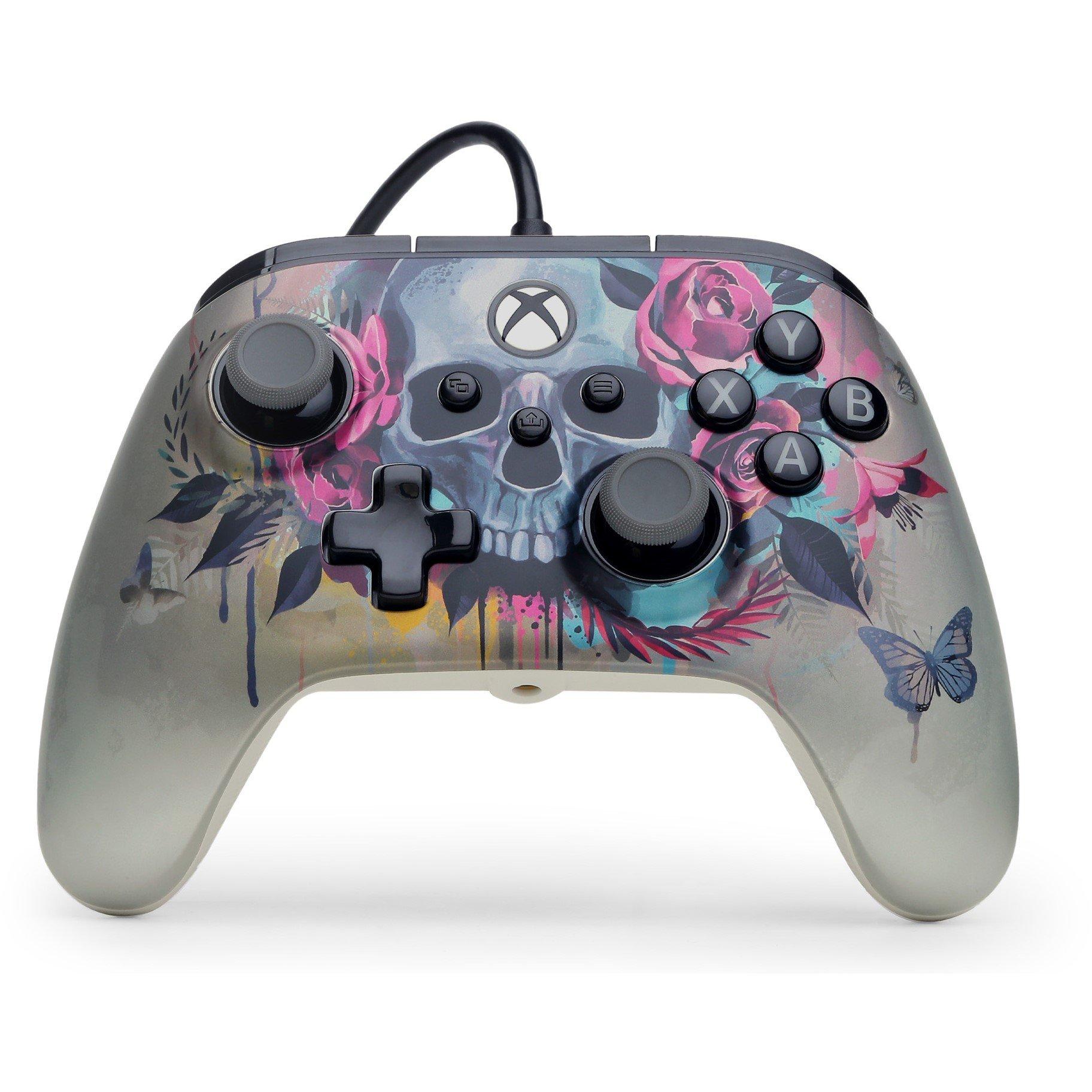 Multi - PowerA - Advantage Plus Wired Controller for Xbox Series XS - Bloom & Gloom - 3