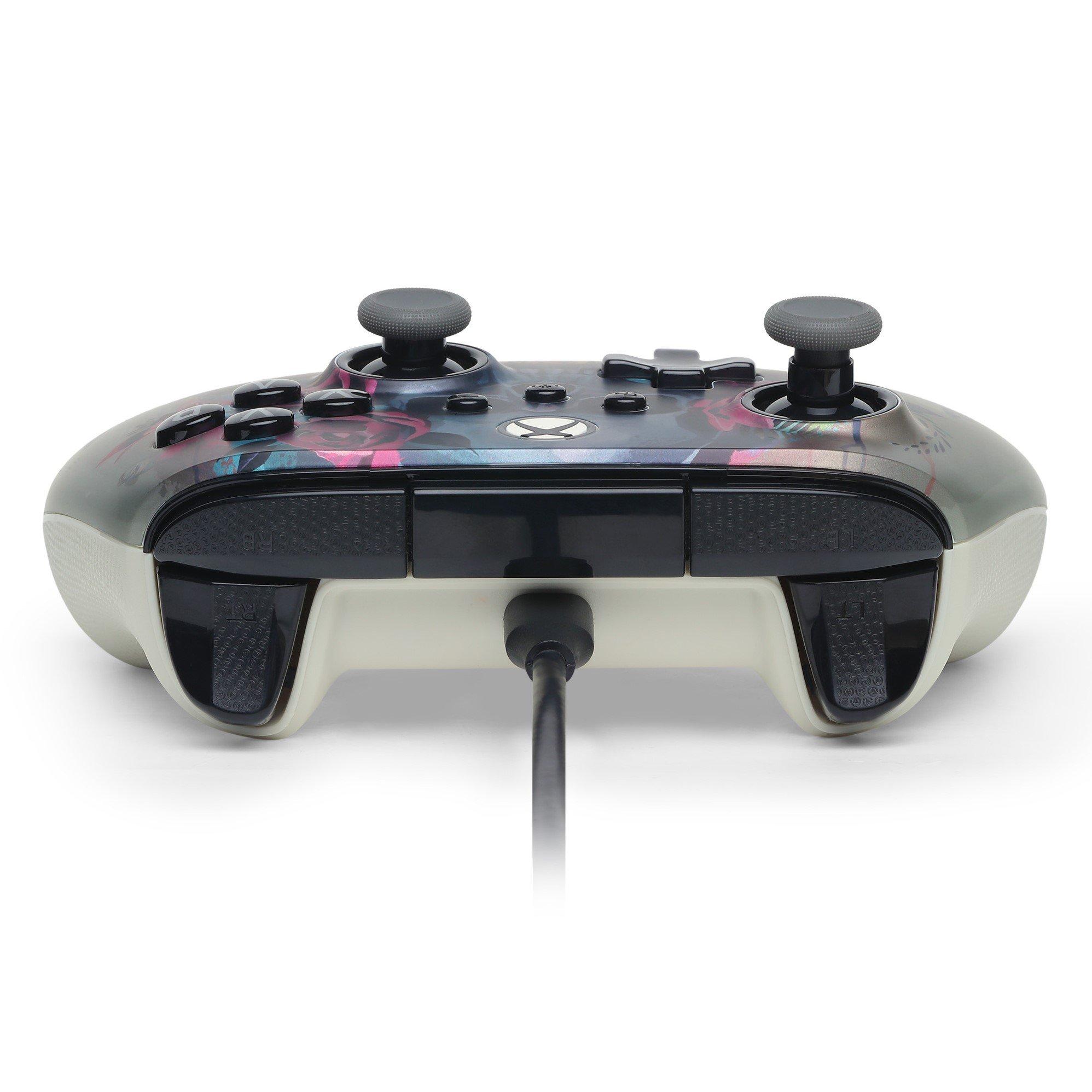 Multi - PowerA - Advantage Plus Wired Controller for Xbox Series XS - Bloom & Gloom - 5