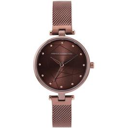 French Connection Connection Womens Analog Watch Brown Case