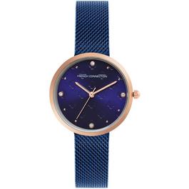 French Connection Connection Womens Analog Watch Blue Strap