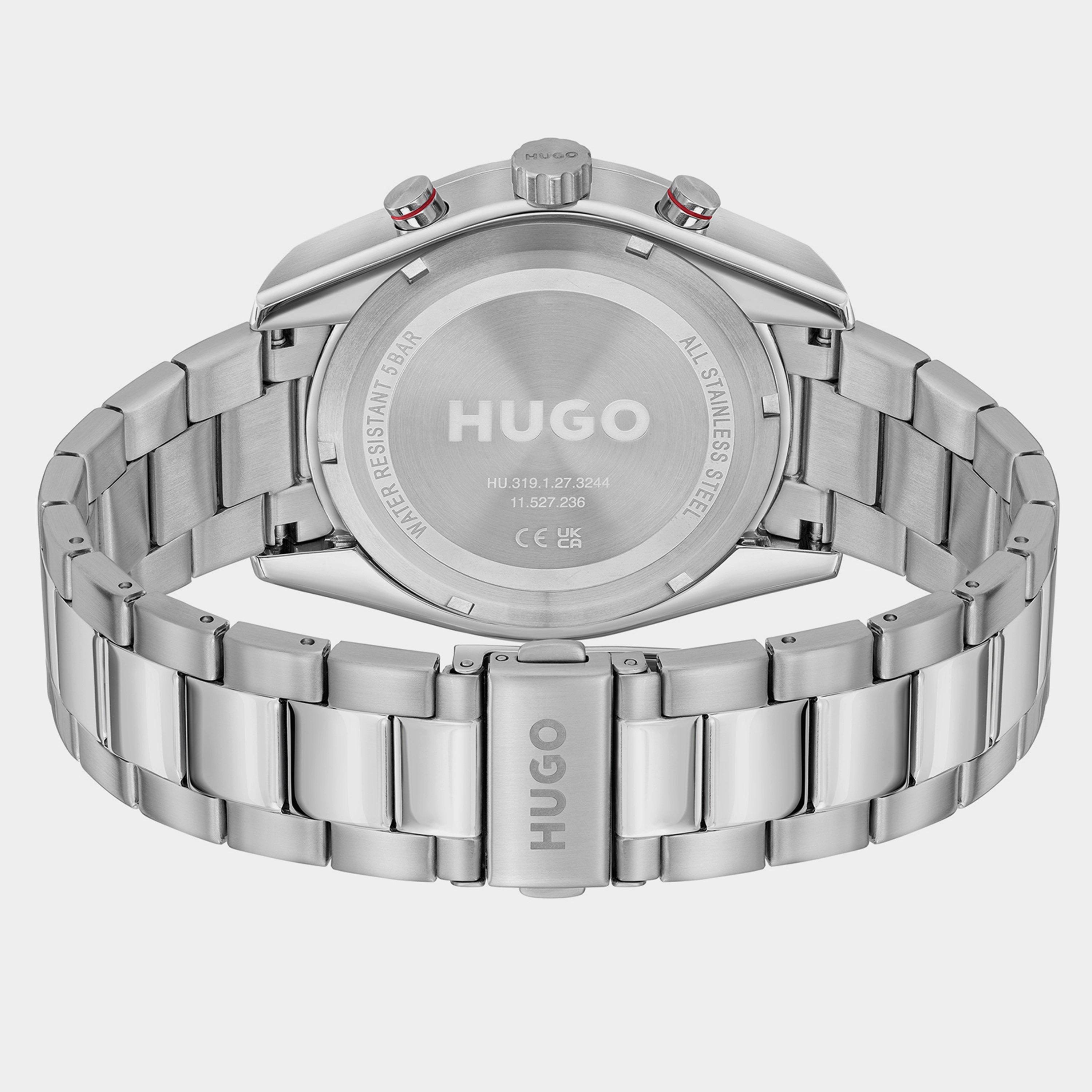 White - Hugo - HUGO Fast 44mm Multifunction Watch Mens - 2